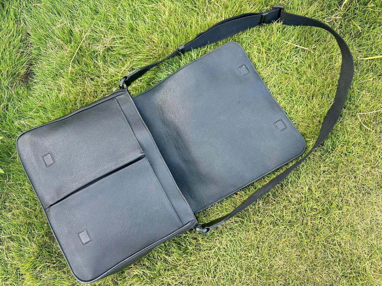 Bally Authentic Bally Surier Stripe Messenger Bag Size ONE SIZE - 3 Thumbnail
