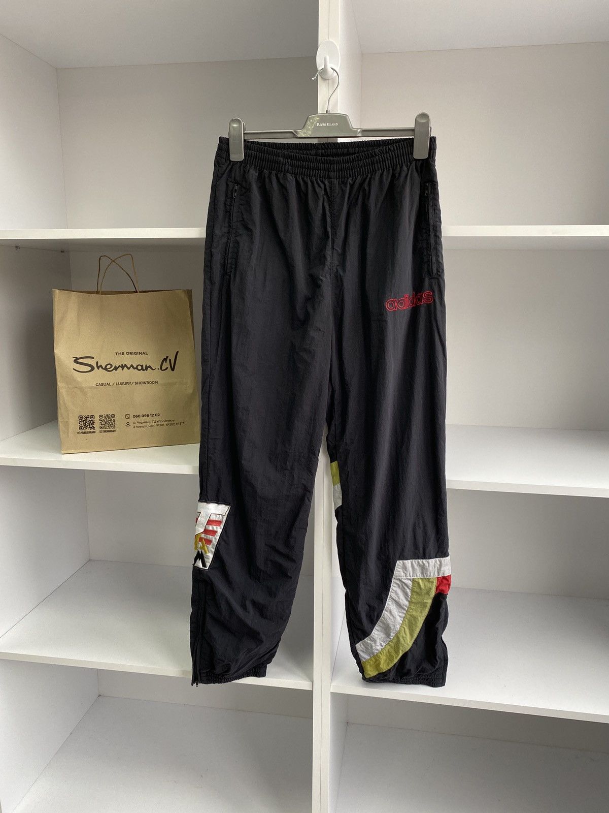 Adidas × Vintage 90's Adidas Vintage Men's Pants Size US 31 - 2 Thumbnail