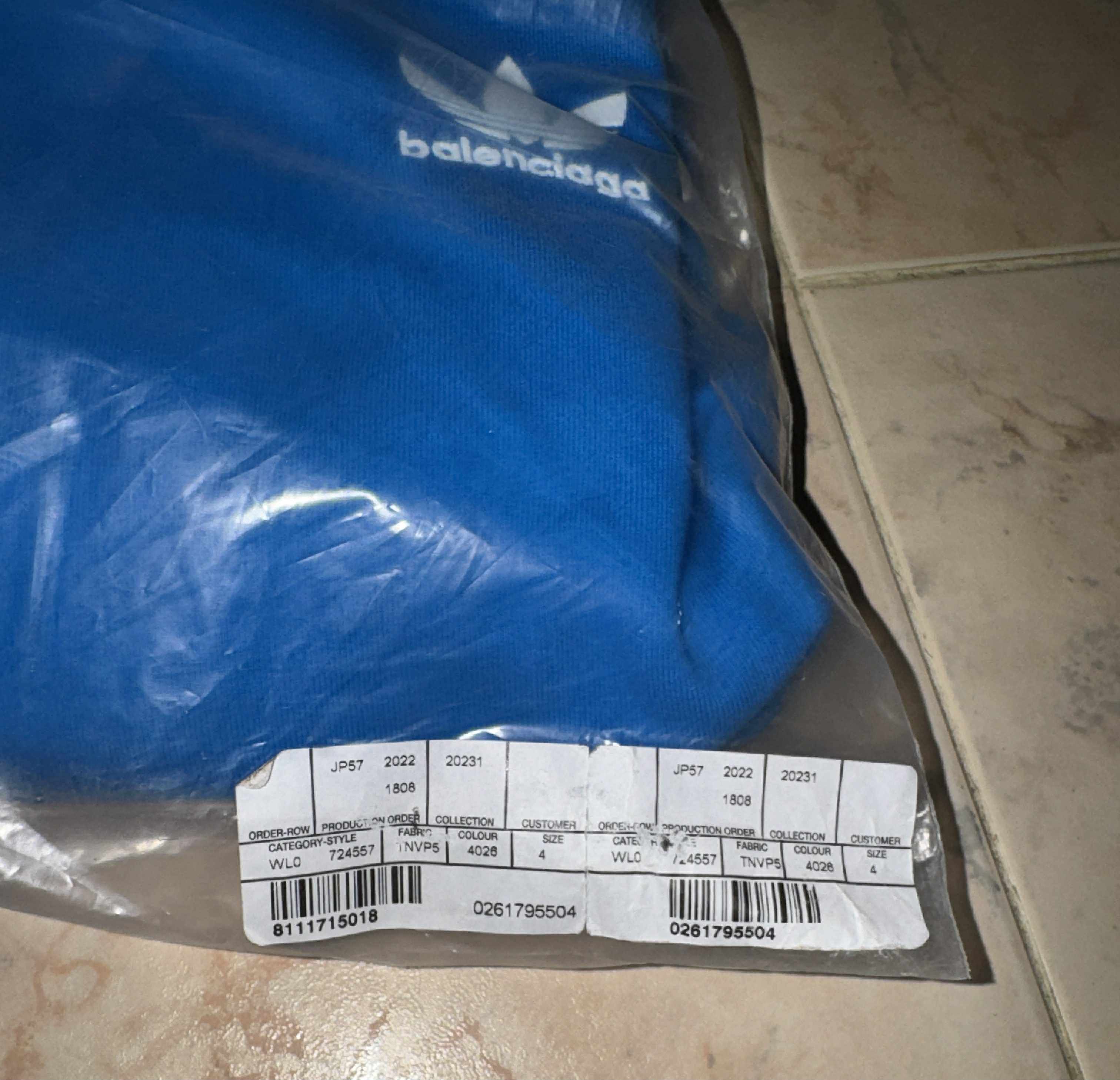 Adidas × Balenciaga Balenciaga x Adidas 1/4 Zip Sweater Size US L / EU 52-54 / 3 - 3 Thumbnail