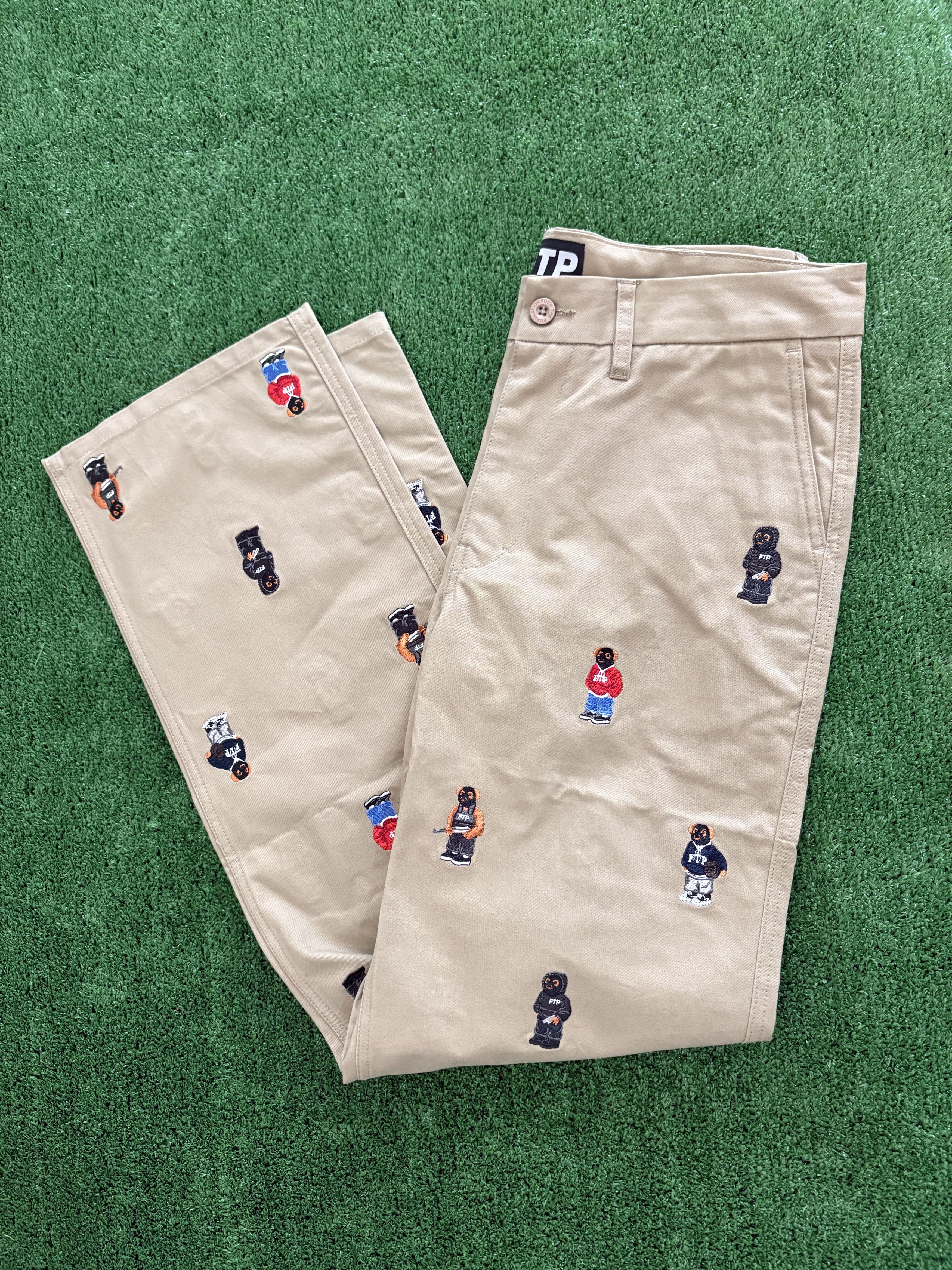 Fuck The Population FTP Bear Chino Pant Size US 32 / EU 48 - 3 Thumbnail