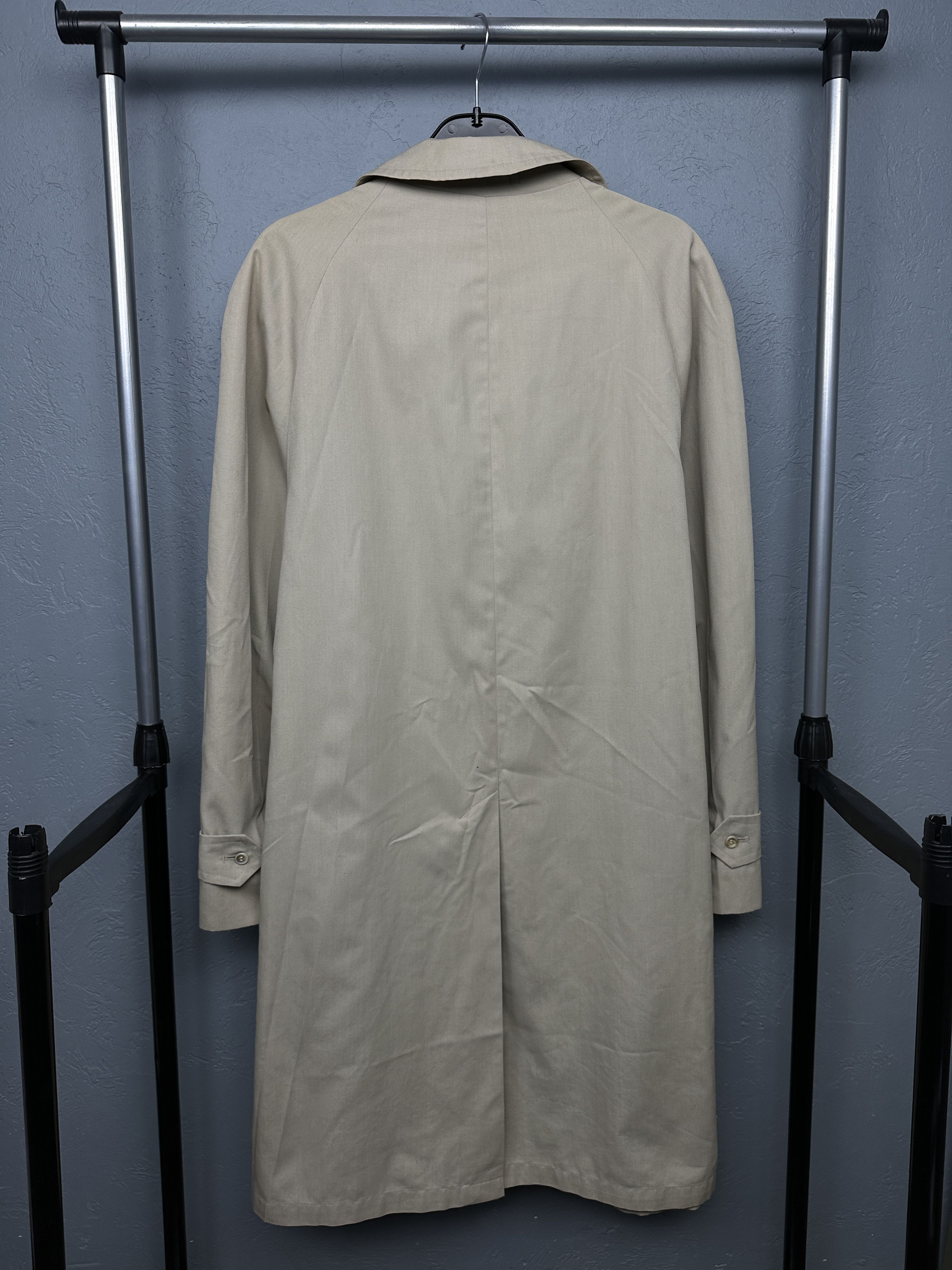 Burberry × Vintage Burberry's Vintage Mens Trench Coat Jacket Size US L / EU 52-54 / 3 - 7 Thumbnail