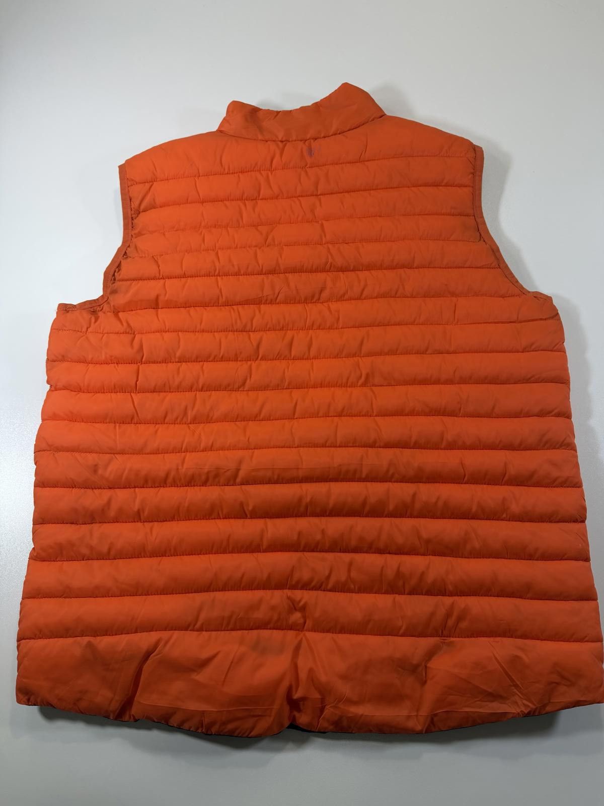Unknown London Orange Puffer Vest with Denver Broncos Logo Size US L / EU 52-54 / 3 - 9 Thumbnail