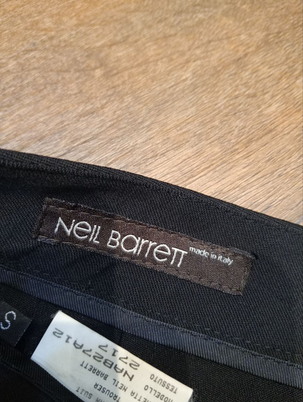 Neil Barrett NEIL BARRETT WOMAN SUIT TROUSER PANTS - SIZE S BLACK Size 32" / US 10 / IT 46 - 7 Thumbnail