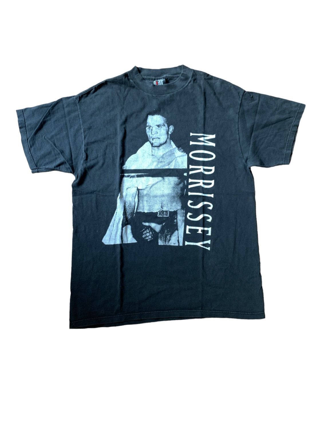 image of Giant x Morrissey Boxer Vintage Tee in Black, Men's (Size XL)