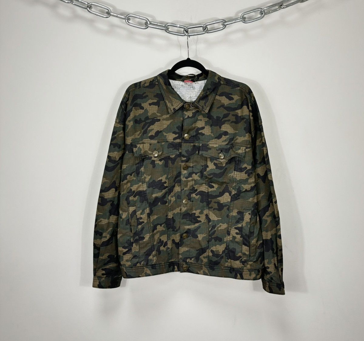 Ecko Unltd. Vintage Ecko Unltd. Y2K Embroidered Logo Hype Camo Jacket Size US L / EU 52-54 / 3 - 2 Thumbnail