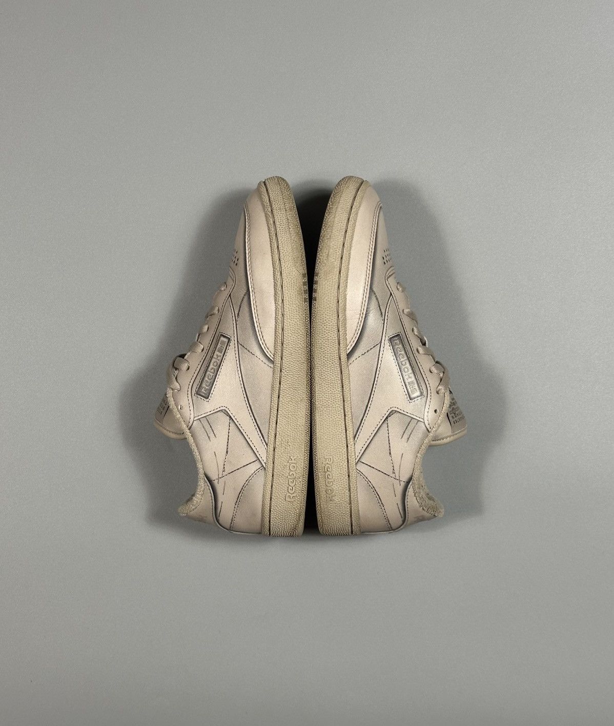 Maison Margiela × Reebok Reebok x Maison Margiela Project 0 Club C Low Top Sneakers Size US 7.5 / EU 40-41 - 3 Thumbnail