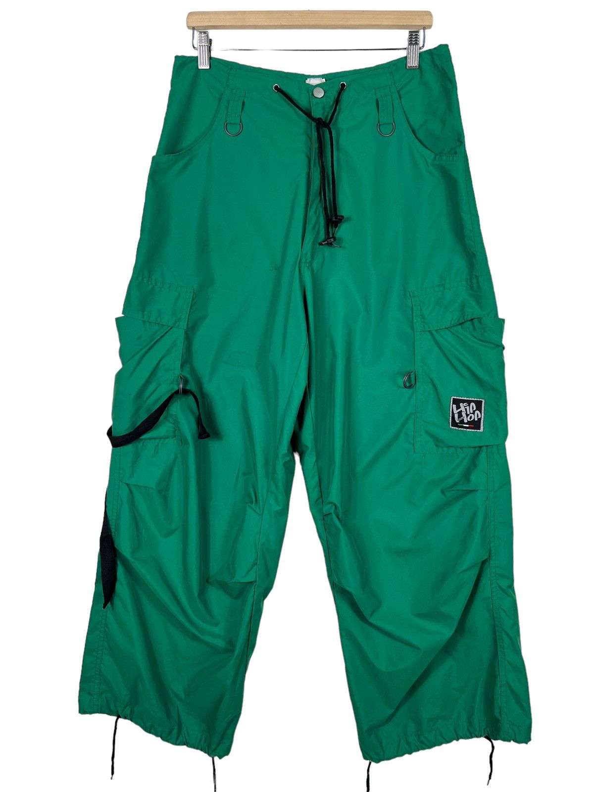 Japanese Brand 🔥 ANNILUCE HIP HOP CARGO PARACHUTE DRAWSTRING MADE IN ITALY Size US 32 / EU 48 - 3 Thumbnail