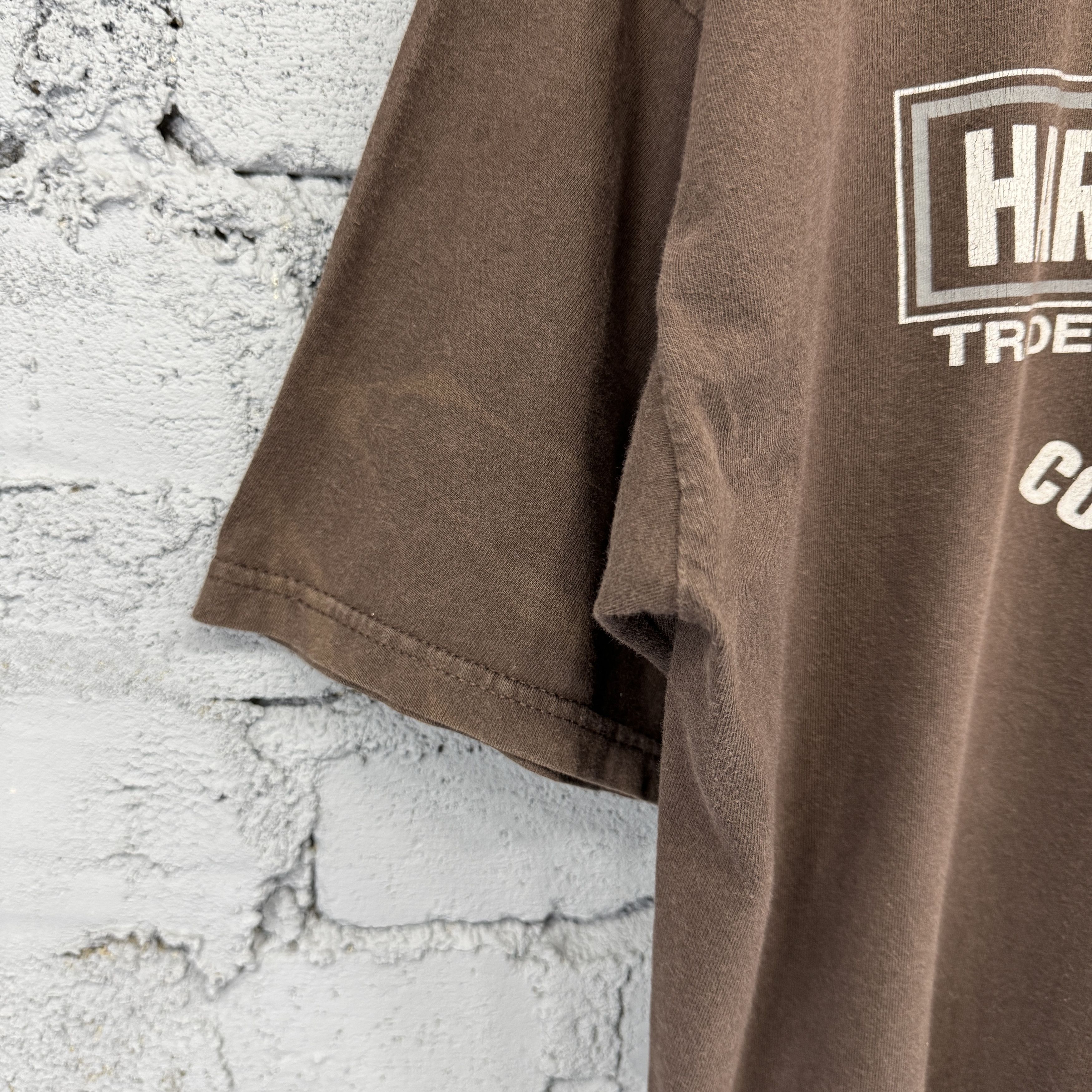 Harley Davidson Vintage Brown Harley-Davidson Short-Sleeve Tshirt Size US XL / EU 56 / 4 - 8 Thumbnail