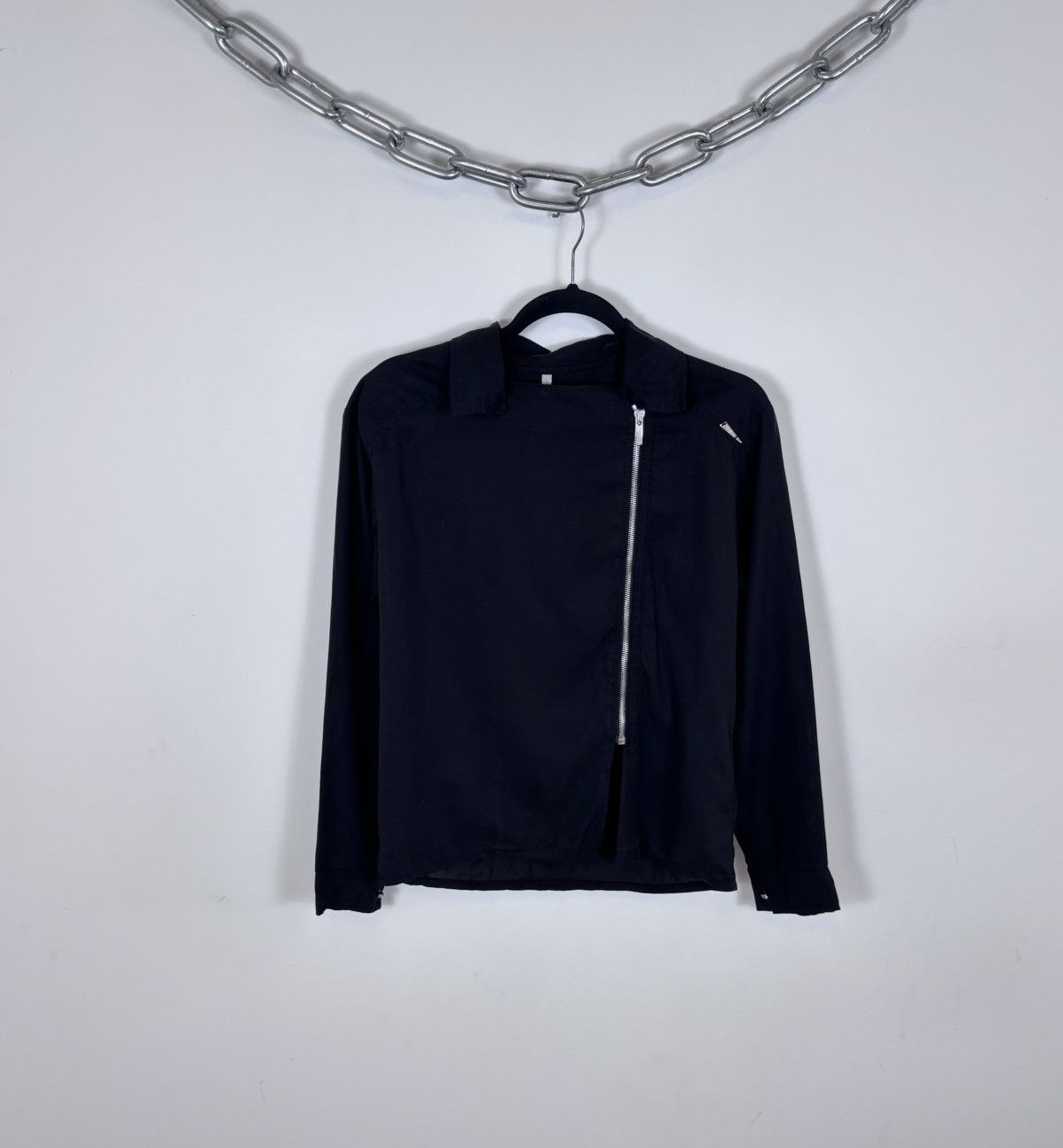 Cop Copine Cop Copine Amboise NWT Women’s Black Lyocell Zipped Jacket Size XS / US 0-2 / IT 36-38 - 1 Thumbnail