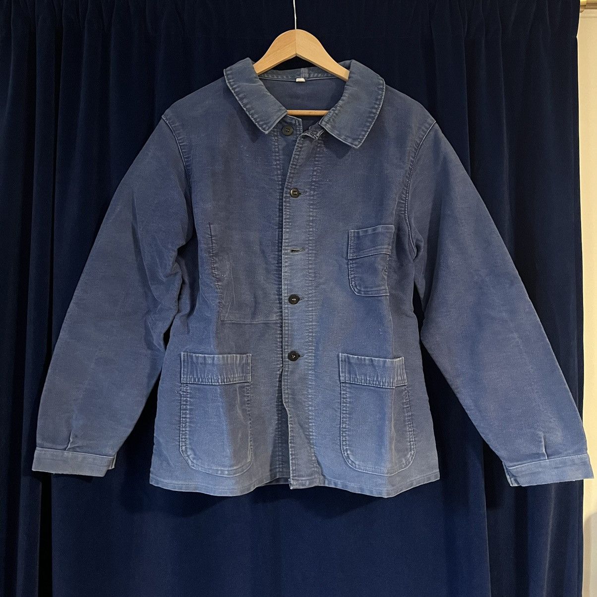 Vintage French Moleskin Chore Jacket