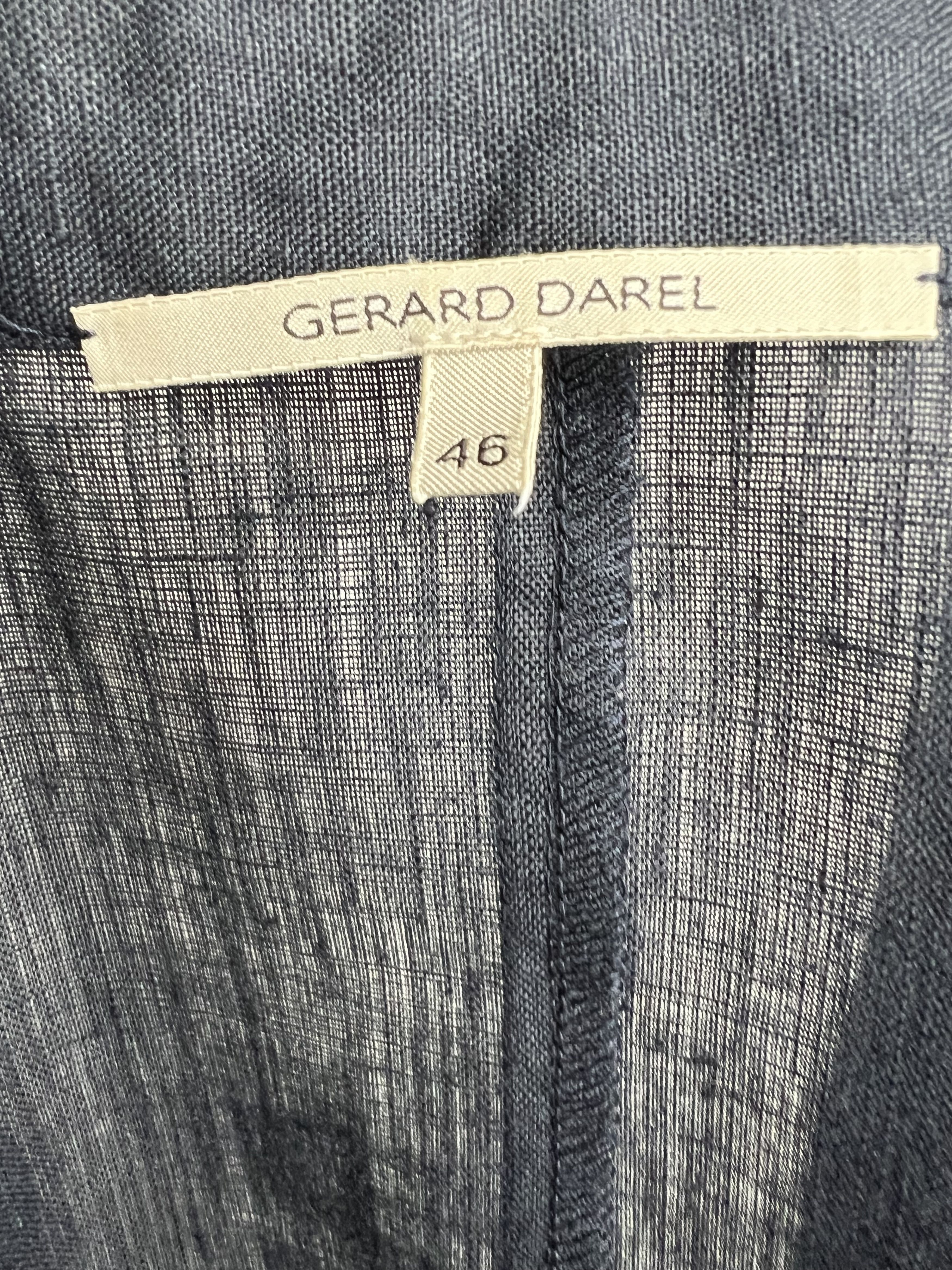 Gerard Darel Gerard Darel Navy Blue Wool Blazer Jacket Size 46 Size L / US 10 / IT 46 - 9 Thumbnail