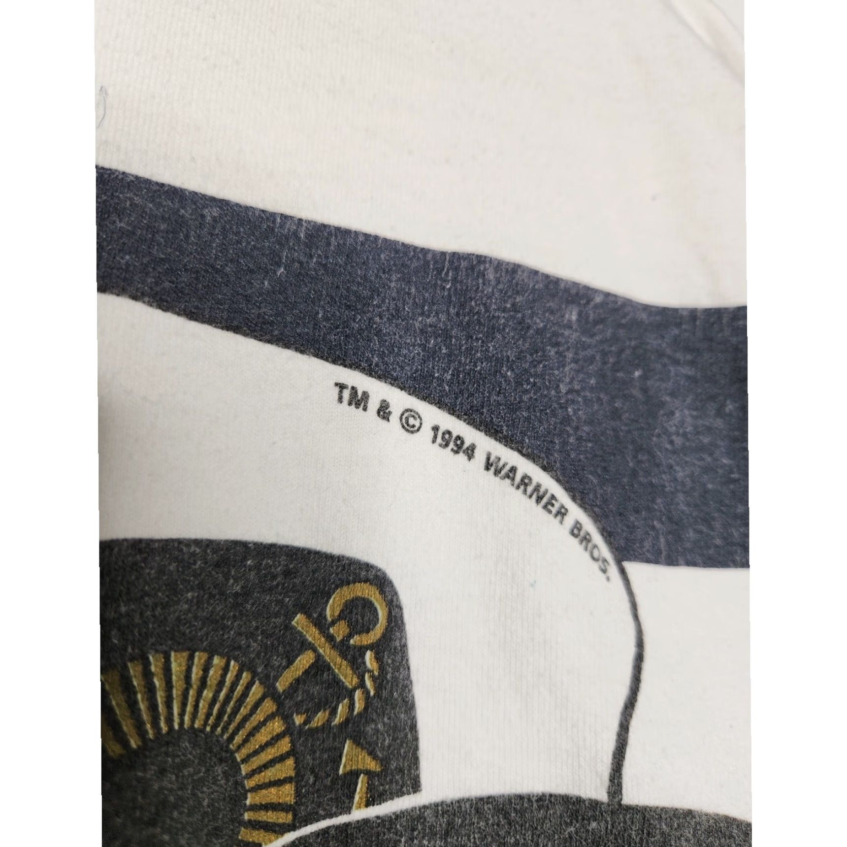 Vintage VINTAGE Tweety Sailor Big Face Warner Bros Single stitch 90s Movie TV Promo Shirt XL White Unisex Adults Mens Womens Girls Boys Size US XL / EU 56 / 4 - 4 Thumbnail