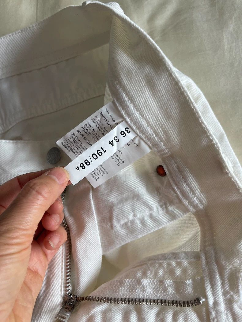Acne Studios Acne Studios white jeans Size US 34 / EU 50 - 3 Thumbnail