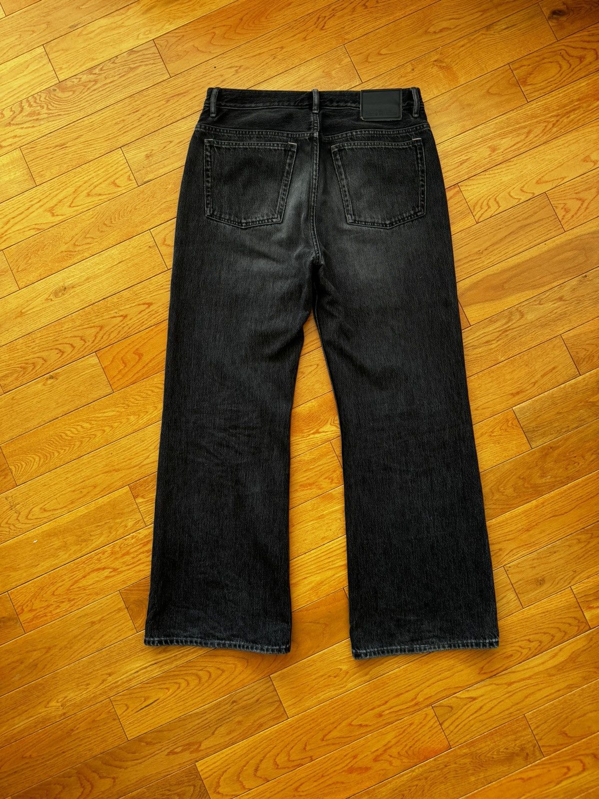 Acne Studios 2021M Jean Men Vintage Black 33/32 Size US 33 - 2 Thumbnail