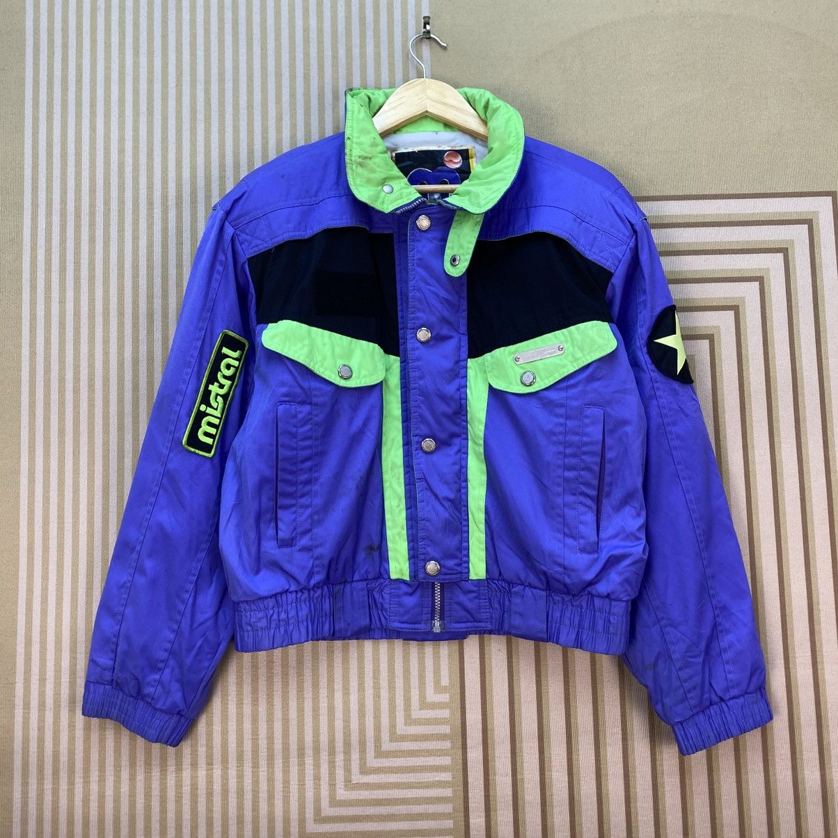 Descente vintage Mistral ski team jacket Multicolour Size US M / EU 48-50 / 2 - 1 Thumbnail