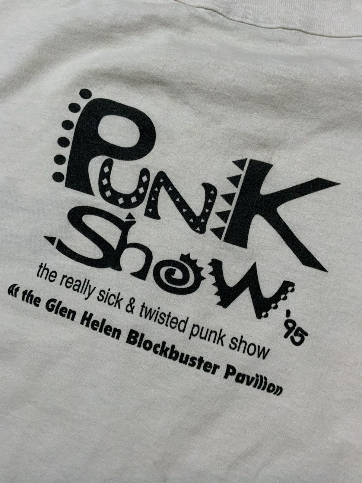 Band Tees × Vintage Vintage 1995 KROQ 106.7 FM Punk Show Glen Helen Band T-Shirt Size US M / EU 48-50 / 2 - 13 Thumbnail