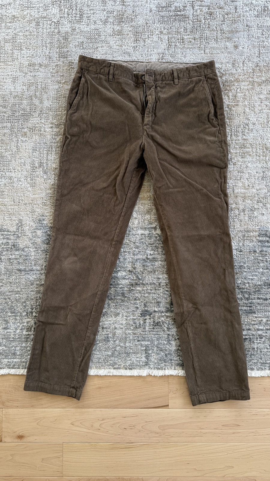 JJJJound JJJJOUND Corduroy Pant Brown Size US 33 - 1 Thumbnail