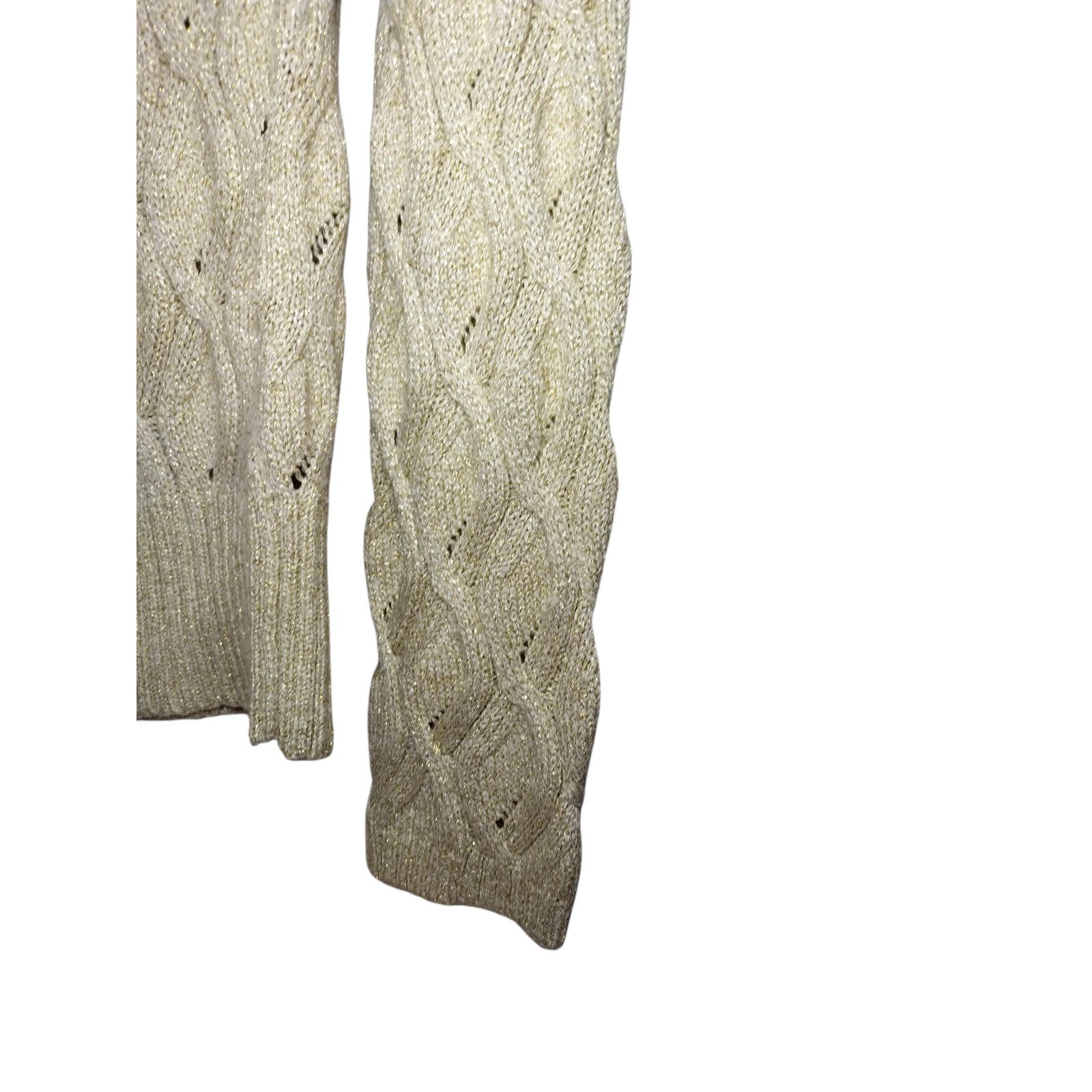 Ann Taylor NWOT Ann Taylor LOFT Sweater Lg Sleeve Crew Neck Gold Sz Md Size M / US 6-8 / IT 42-44 - 11 Thumbnail