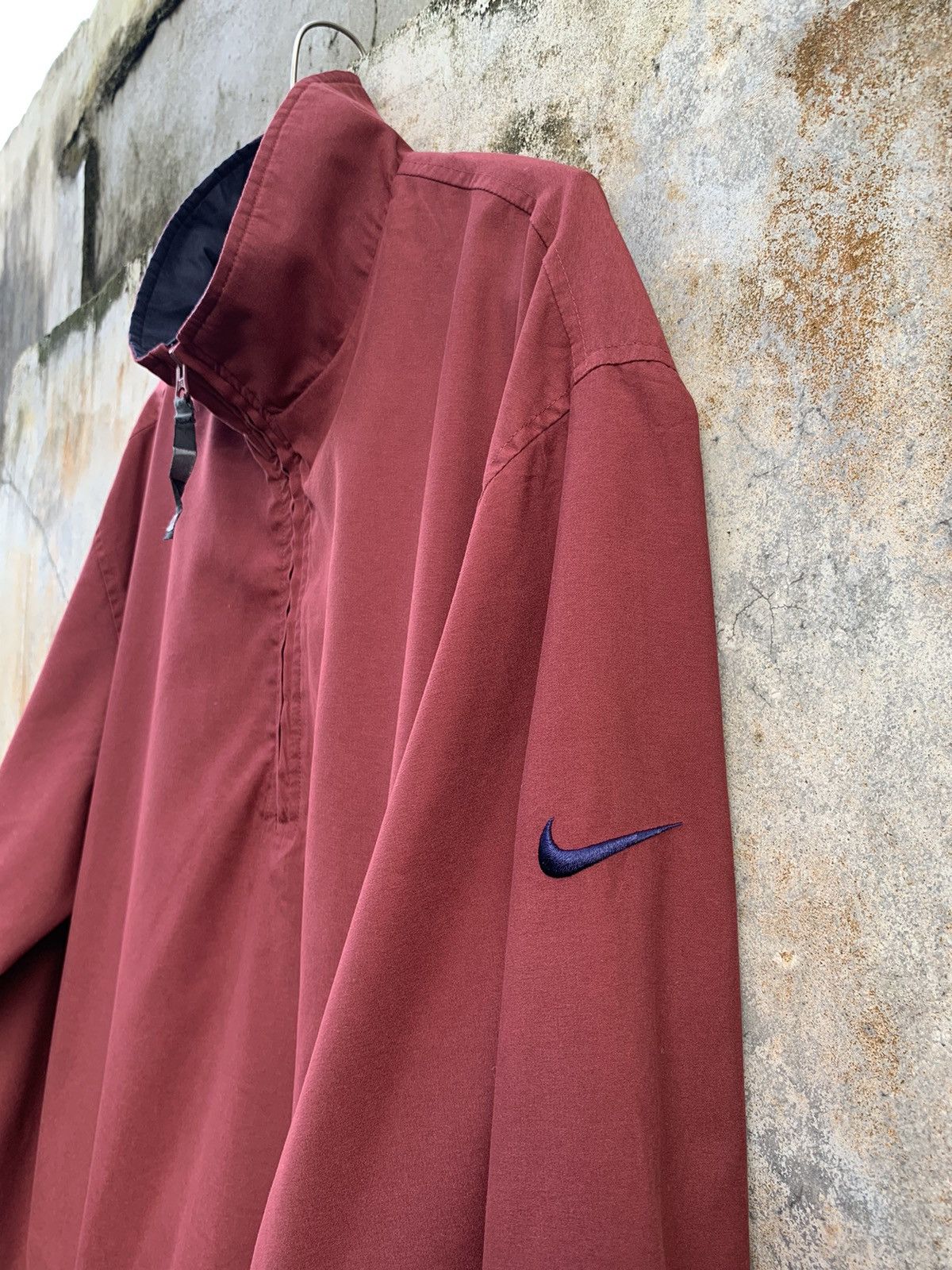 Nike × Vintage Vintage 00s Nike Golf Retro Anorak Swoosh Logo Track Jacket Size US L / EU 52-54 / 3 - 4 Thumbnail