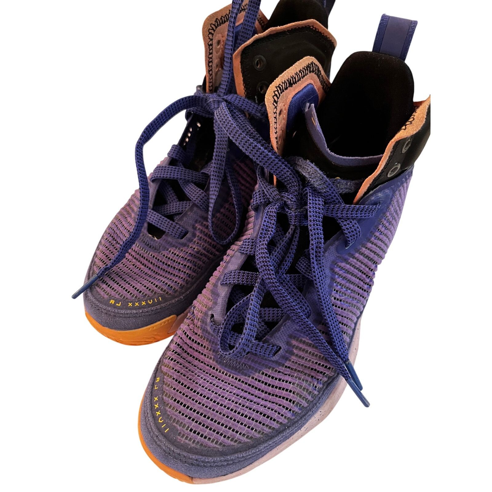 Nike Nike Air Jordan 37 (XXXVII) GS "Till Dawn" Purple Accented Size US 5 / EU 37 - 4 Thumbnail