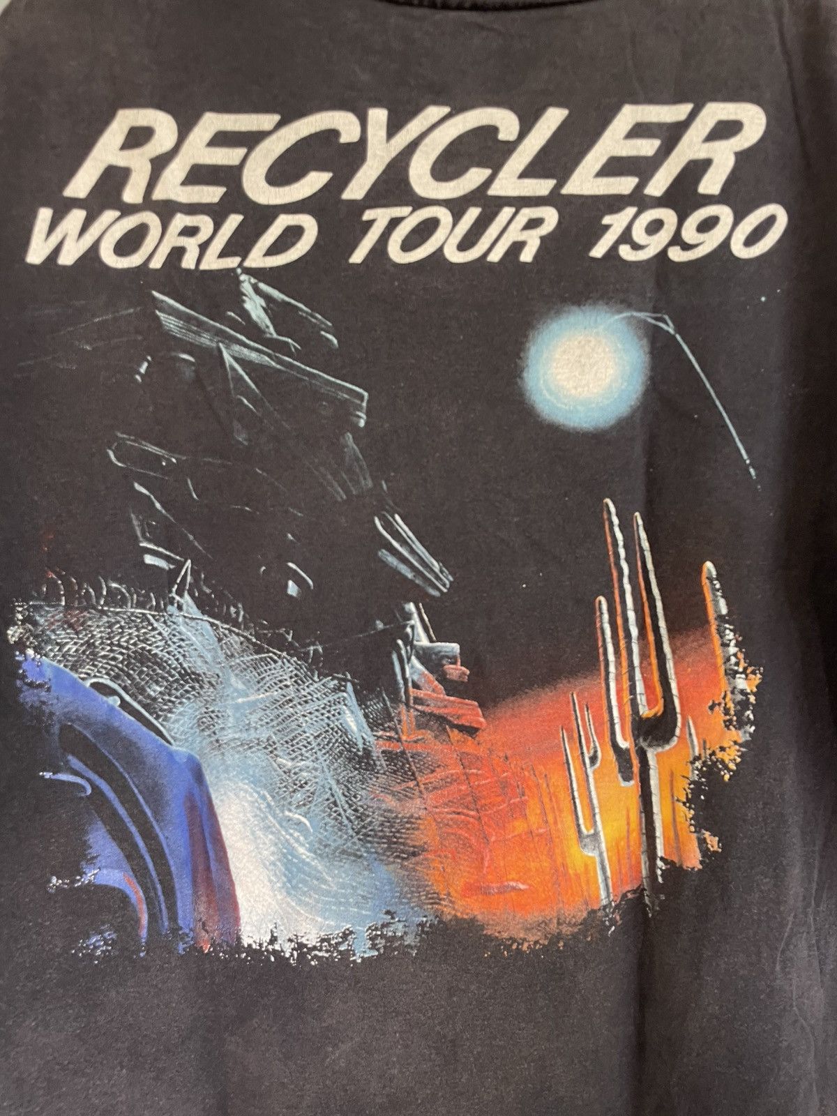 Band Tees Vintage 90s ZZ Top rock band world tour 1990 t shirt Size US M / EU 48-50 / 2 - 5 Thumbnail