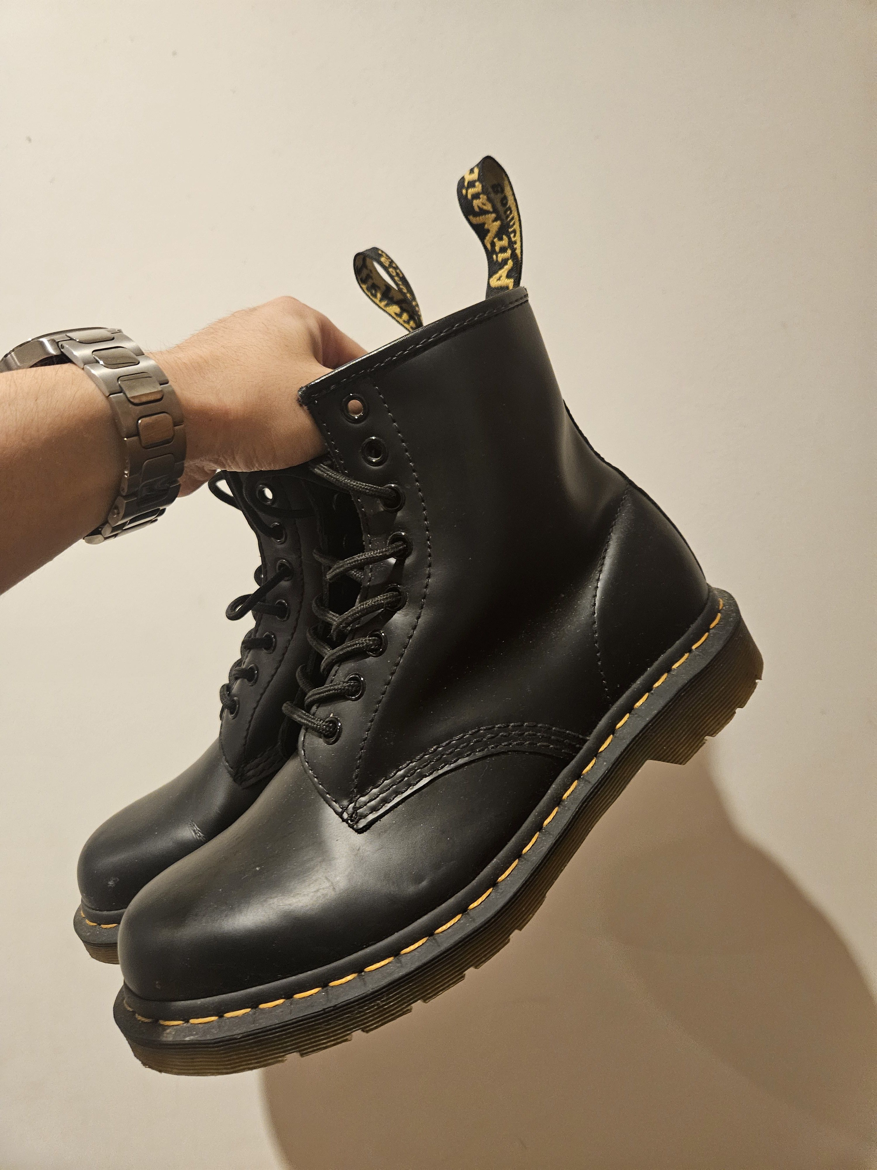 Dr. Martens Black Dr Martens 1460 Boot Size US 8 / EU 41 - 2 Thumbnail