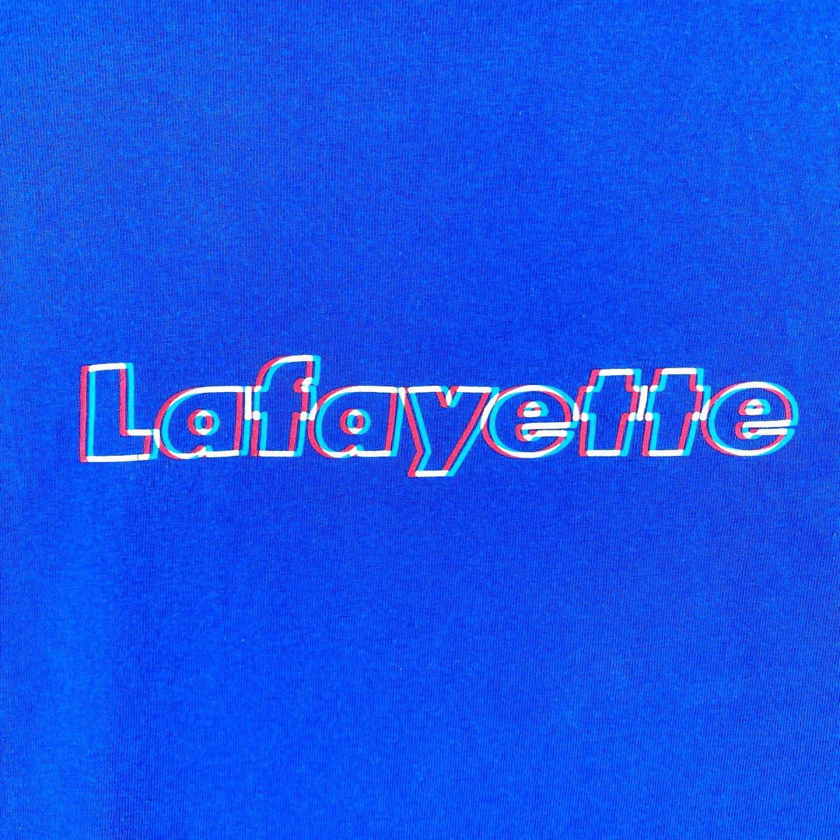 Lafayette 148 LAFAYETTE Keep It True Logo Graphic Tee Shirt Large Size Size US L / EU 52-54 / 3 - 2 Thumbnail