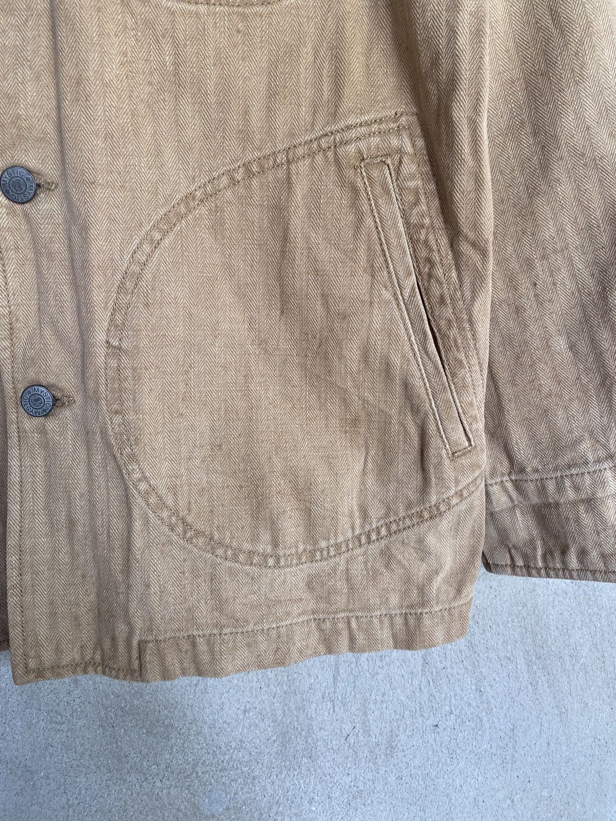 Japanese Brand Japanese Brand Mystic Plain Multipocket Jacket Size M / US 6-8 / IT 42-44 - 6 Thumbnail