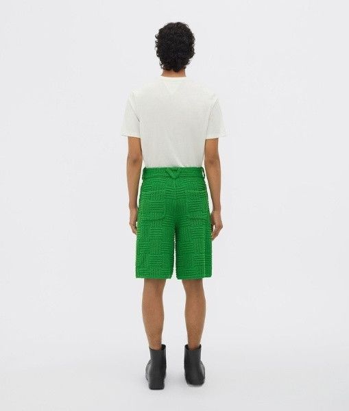 Bottega Veneta o1n1vont1224 Shorts in Parakeet Size US 34 / EU 50 - 3 Thumbnail
