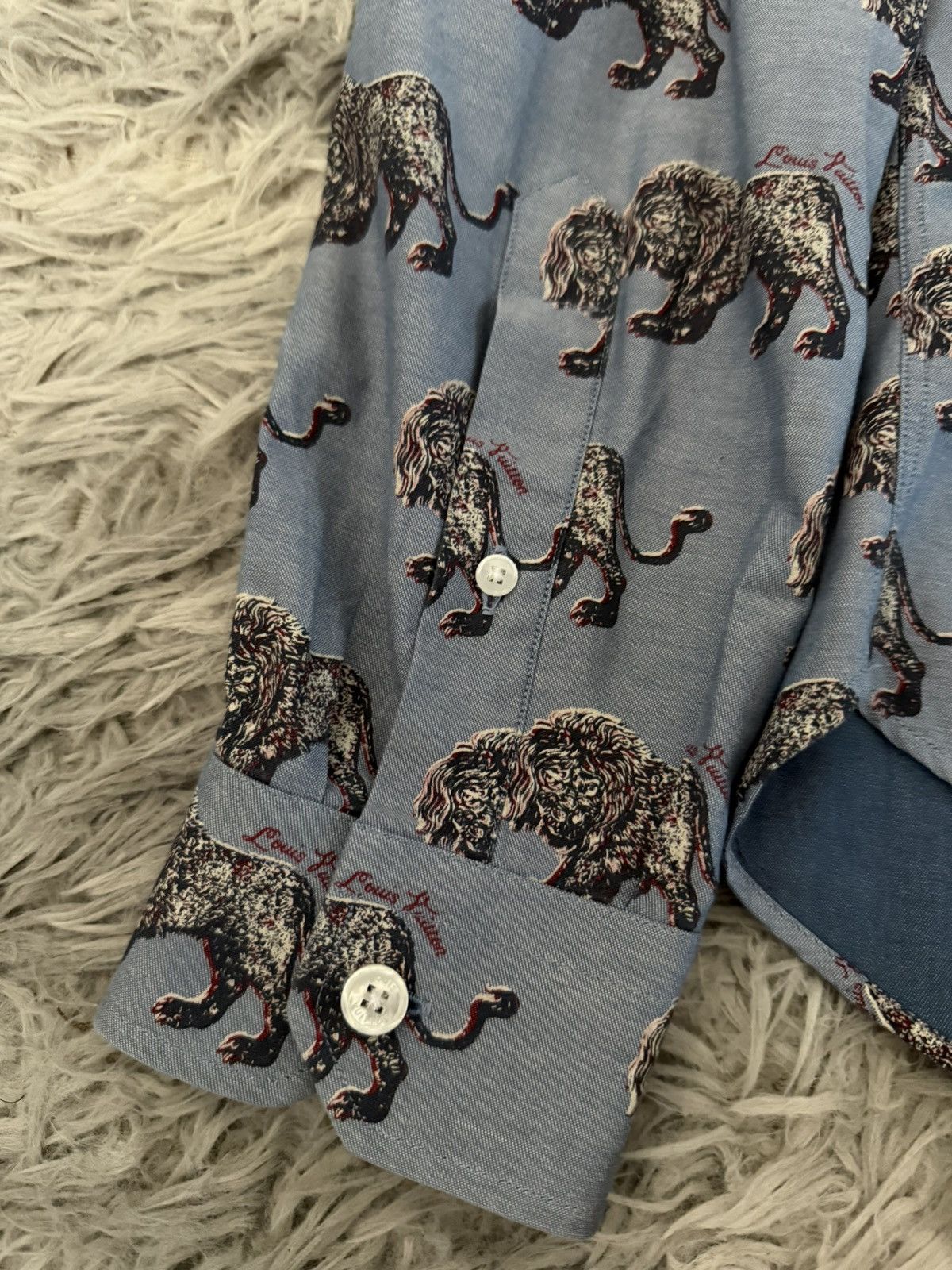 Louis Vuitton SS17 Chapman brothers lion printed shirt Size US L / EU 52-54 / 3 - 5 Thumbnail