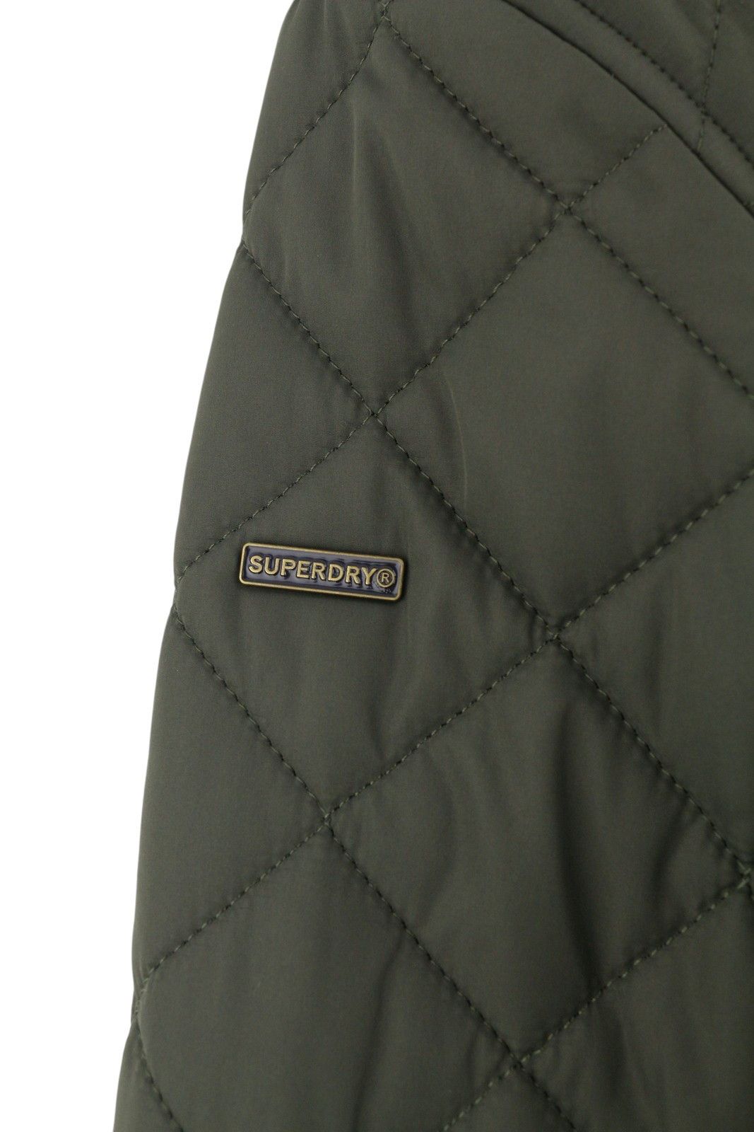 Superdry Estate Coach M Green Cord Collar Light 87140 Size US M / EU 48-50 / 2 - 7 Thumbnail