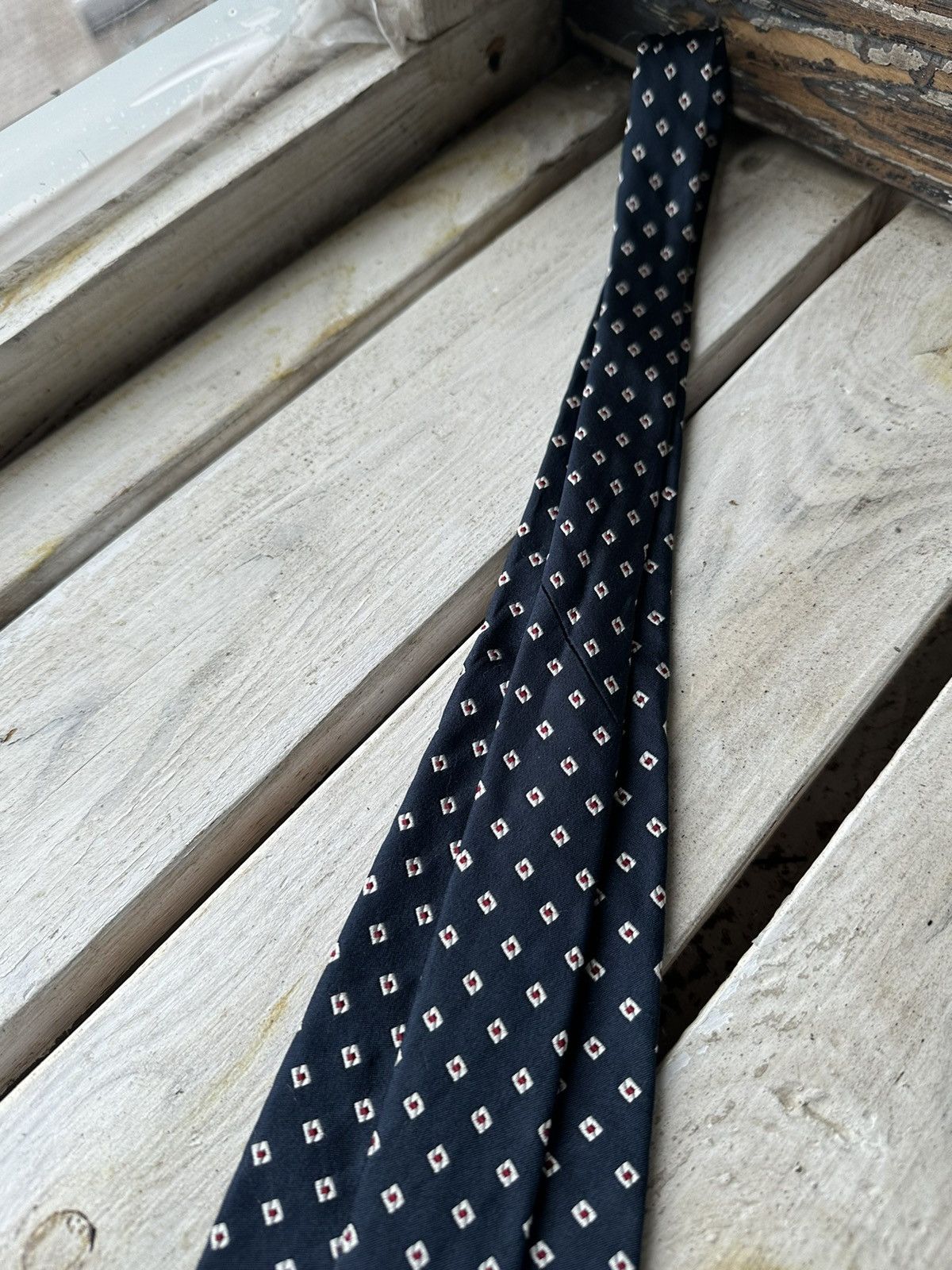 Armani × Giorgio Armani × Vintage 🚨 VINTAGE GIORGIO ARMANI FLANNEL 90s TIE luxury old money Size ONE SIZE - 4 Thumbnail