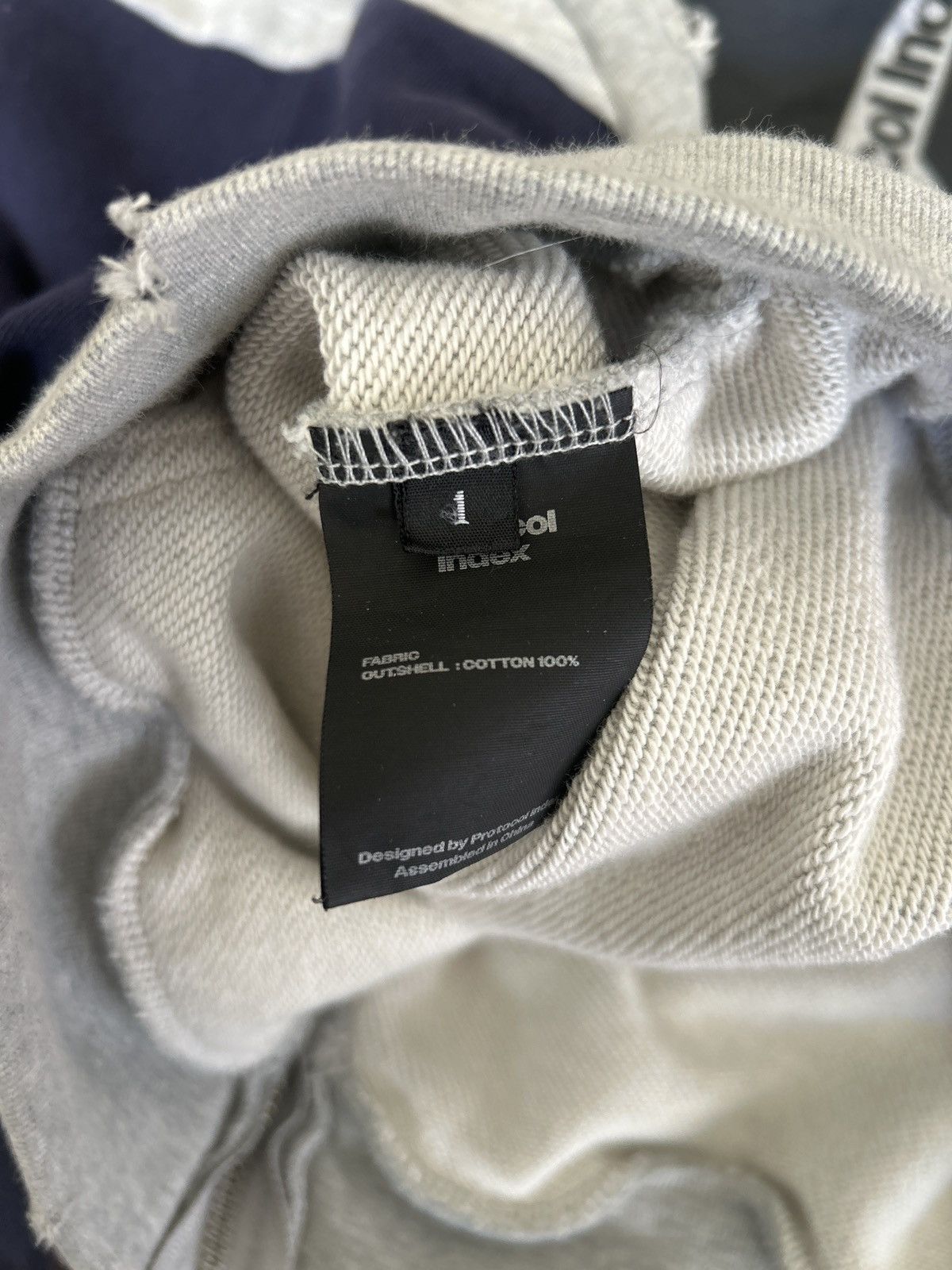 PROJECT G/R Protocol Index Zip hoodie Size US S / EU 44-46 / 1 - 5 Thumbnail