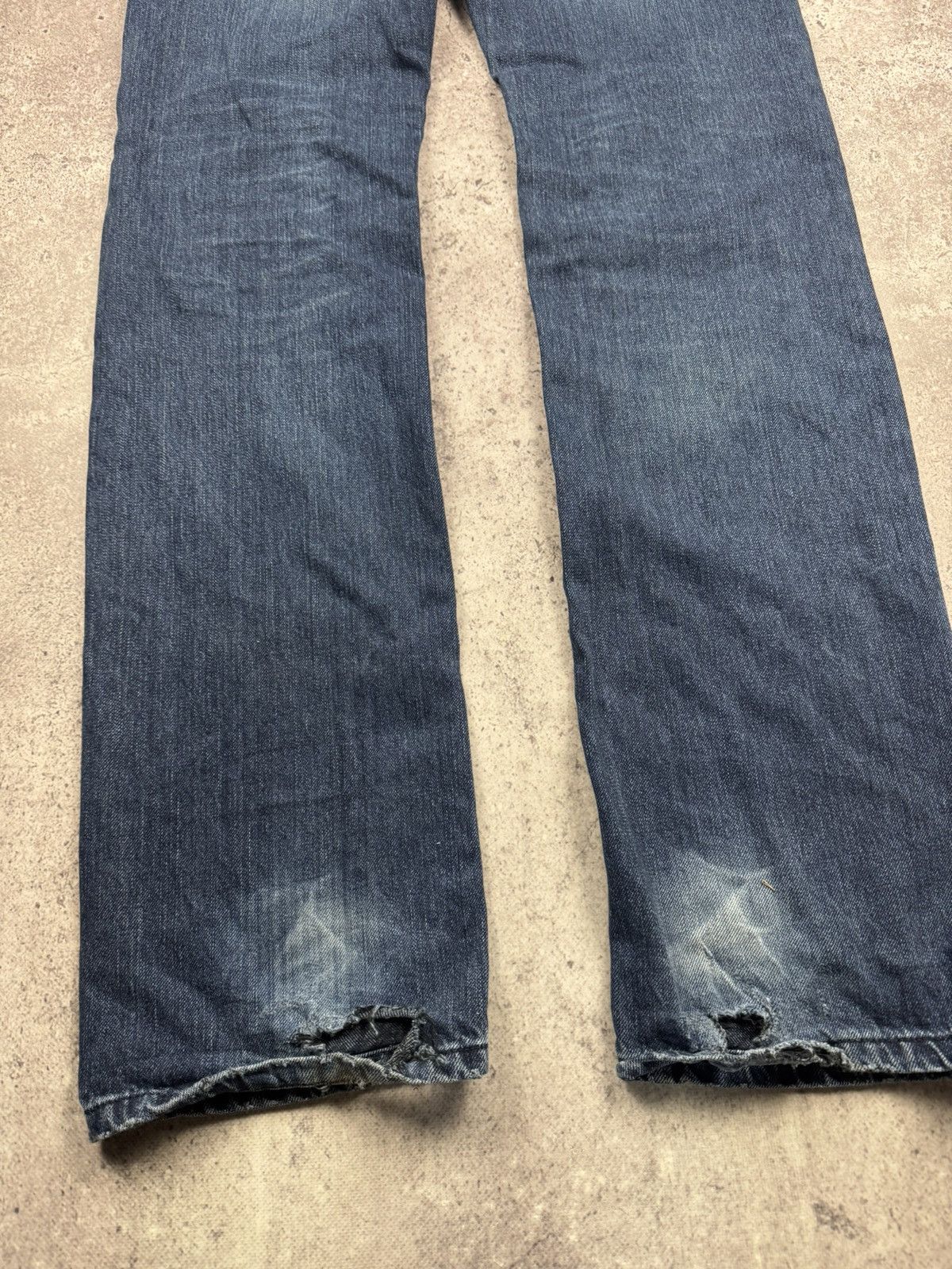 Diesel Vintage Diesel Jeans Baggy Distressed Flared Wide Japanese Size US 29 - 8 Thumbnail