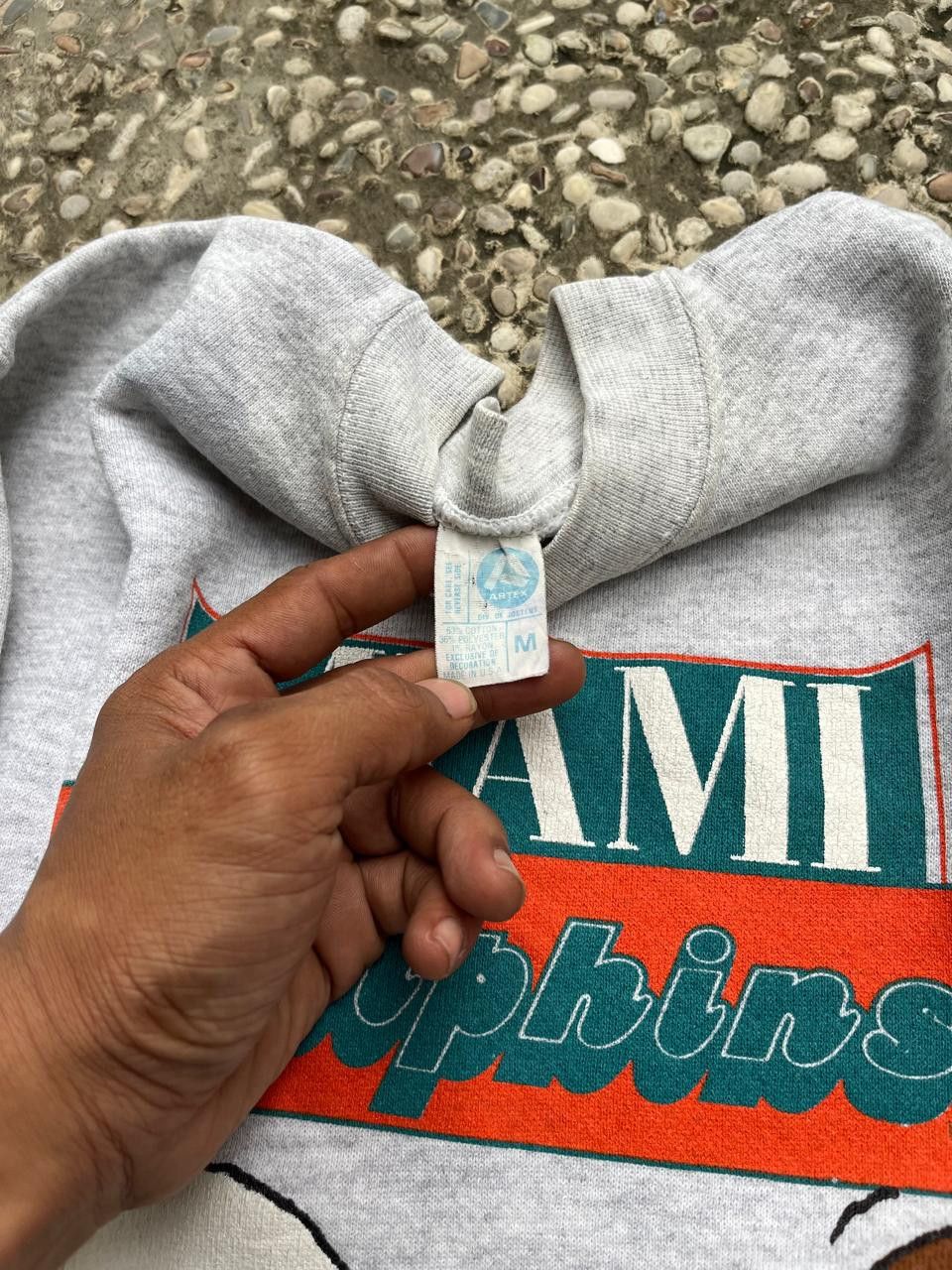 NFL × Vintage Vintage Miami Dolphins Sweatshirts Size US M / EU 48-50 / 2 - 5 Thumbnail