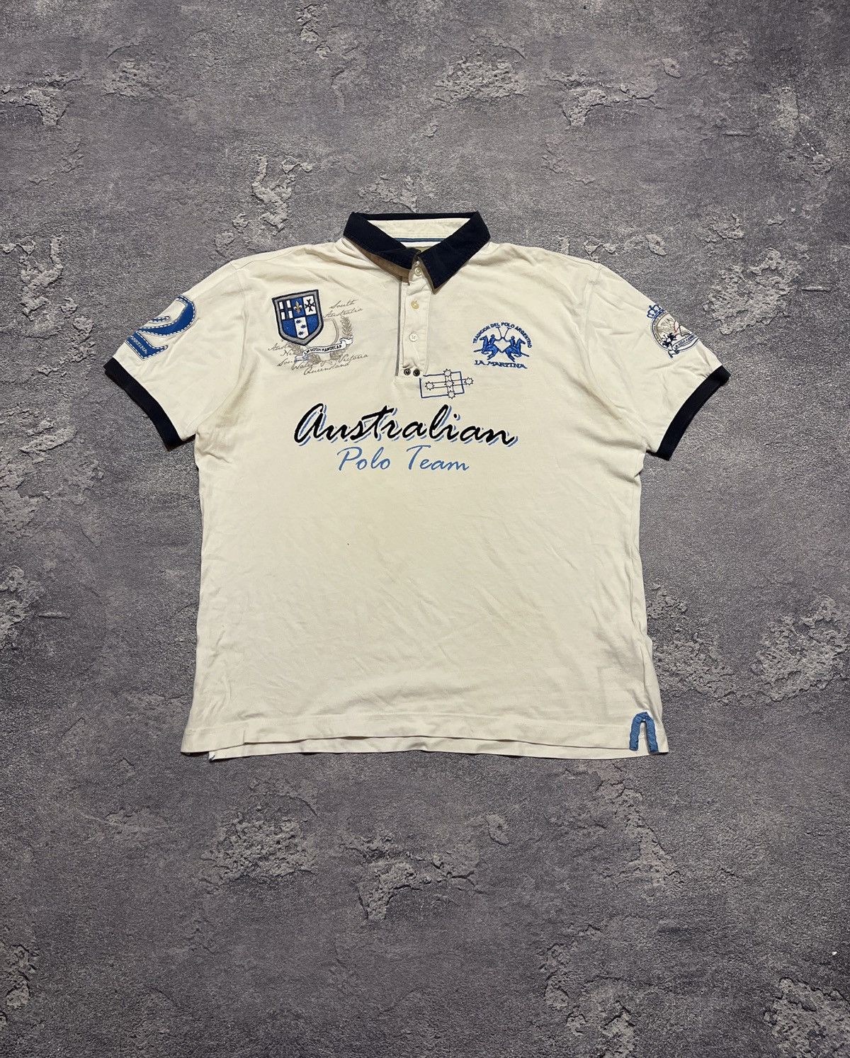 La Martina × Vintage Vintage La Martina Australian Polo Team Polo T-shirt Size US XXL / EU 58 / 5 - 1 Thumbnail