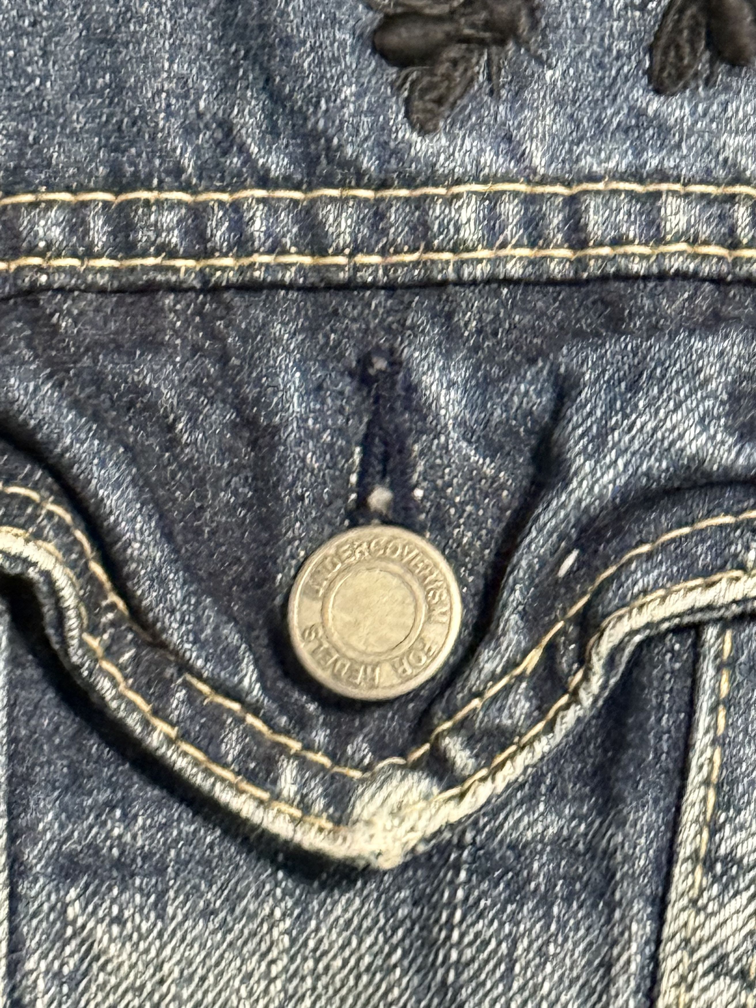 Undercover Bug Denim Jackter Undercover SS06 GURUGURU Size US L / EU 52-54 / 3 - 4 Thumbnail