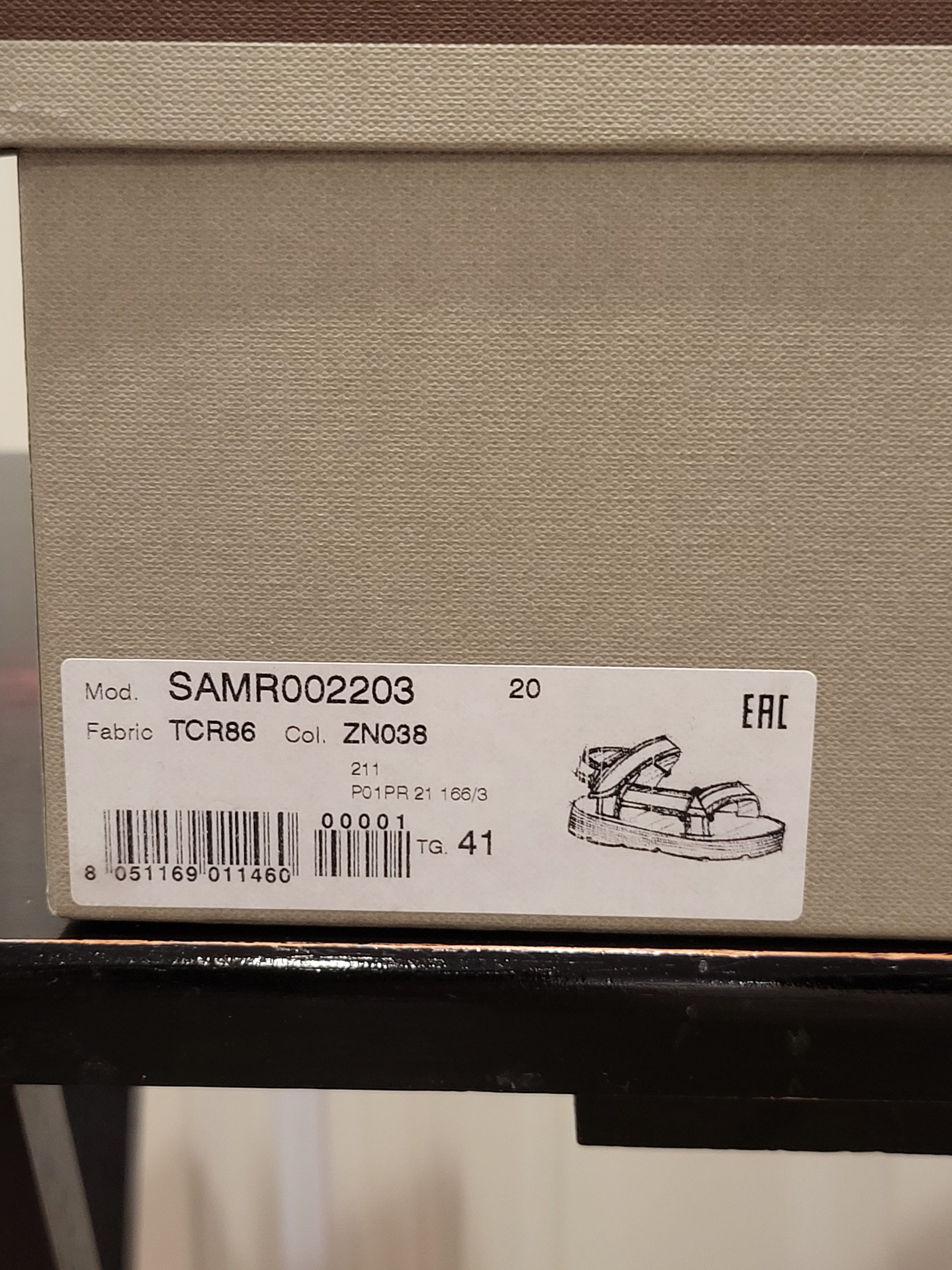 Marni Logo Tab Touch Strap Sandals - UNISEX Size US 8 / EU 41 - 9 Thumbnail