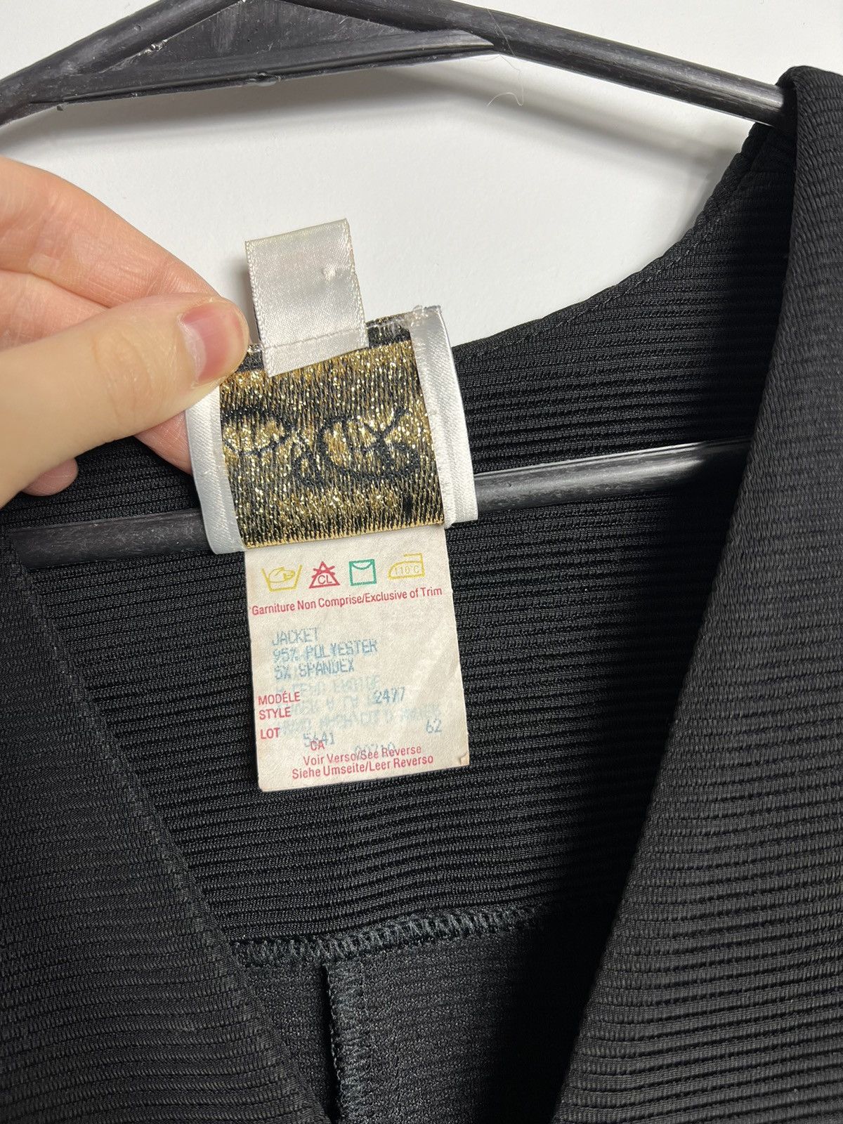 Joseph Ribkoff Blazer Joseph Ribkoff black rare Size L / US 10 / IT 46 - 4 Thumbnail