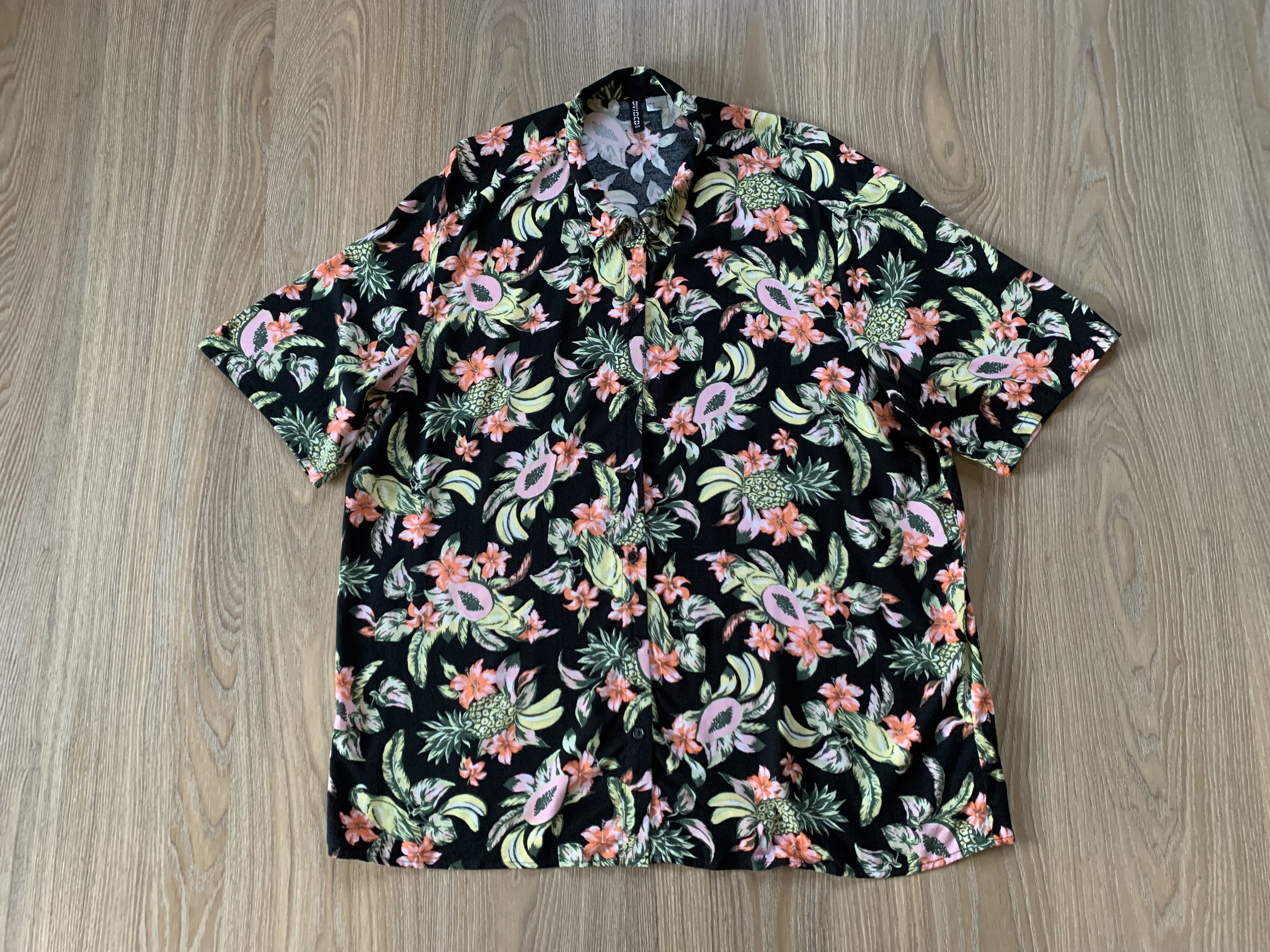 Divided Divided Hawaiian Overprint Tropic Shirt Size US M / EU 48-50 / 2 - 2 Thumbnail
