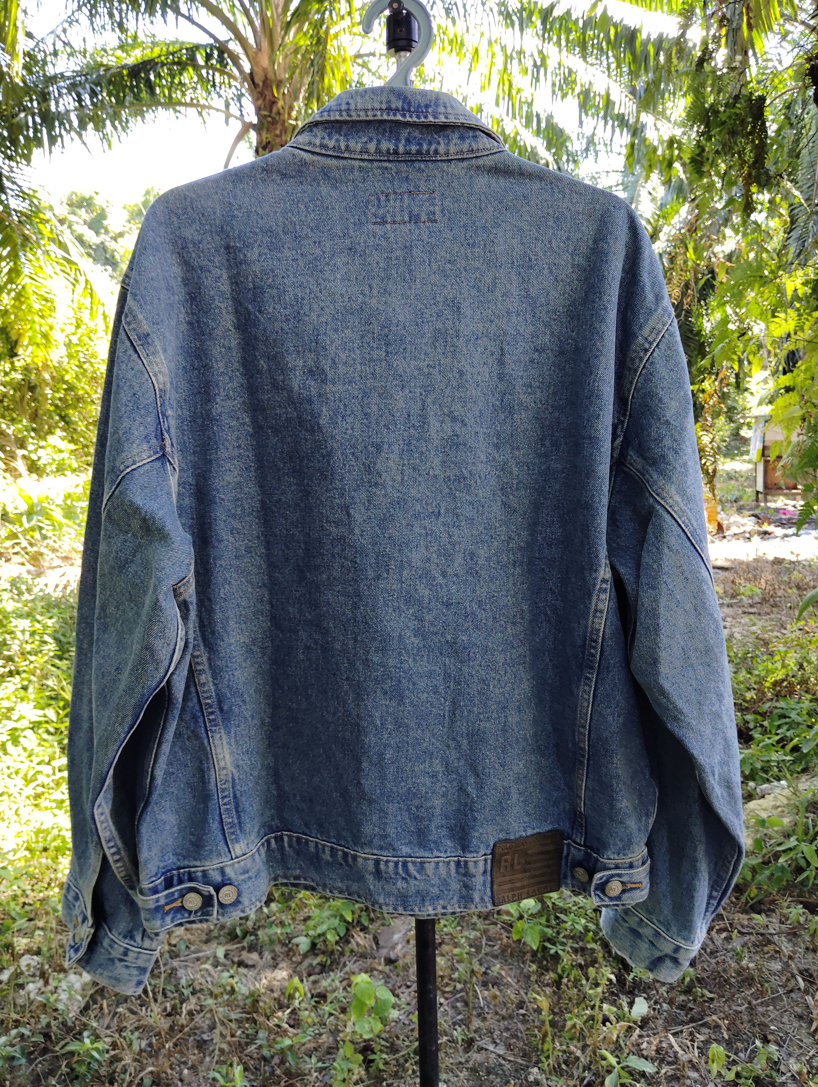 Ralph Lauren × Vintage VINTAGE RALPH LAUREN DENIM JACKET Size US L / EU 52-54 / 3 - 5 Thumbnail