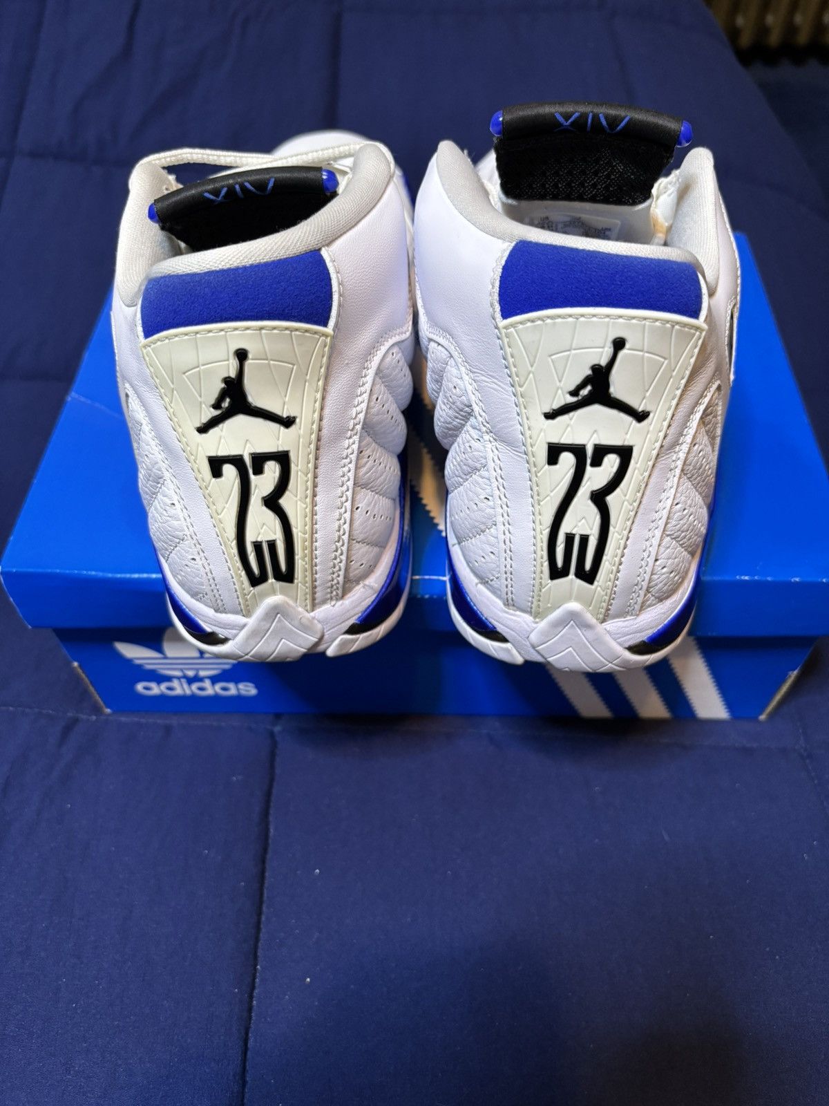Jordan Brand Jordan 14 Retro Hyper Royal 2020 Size 10.5 Size US 10.5 / EU 43-44 - 5 Thumbnail