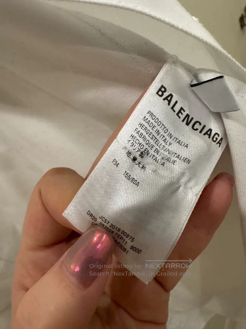Balenciaga Balenciaga Shirt Jacket Size XXS / US 00 / IT 34 - 4 Thumbnail