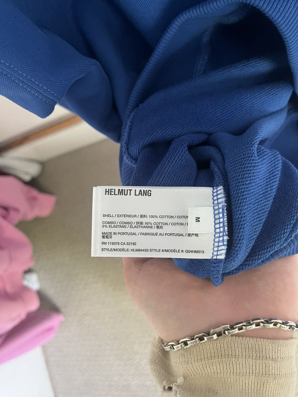 Helmut Lang Helmut lang varisty logo crewneck Size US M / EU 48-50 / 2 - 4 Thumbnail