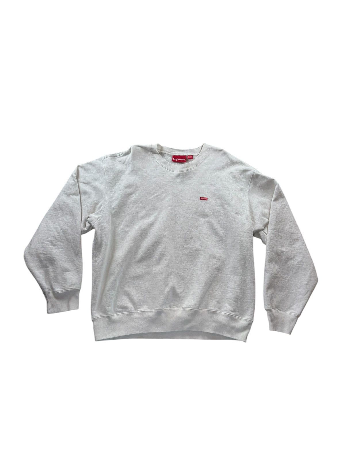 Supreme Supreme mini box logo crew neck Size US M / EU 48-50 / 2 - 1 Thumbnail