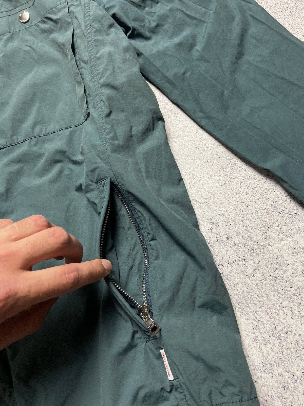 Orlebar Brown Orlebar Brown Metal Jacket Nylon Overshirt Designed Style Size US S / EU 44-46 / 1 - 6 Thumbnail