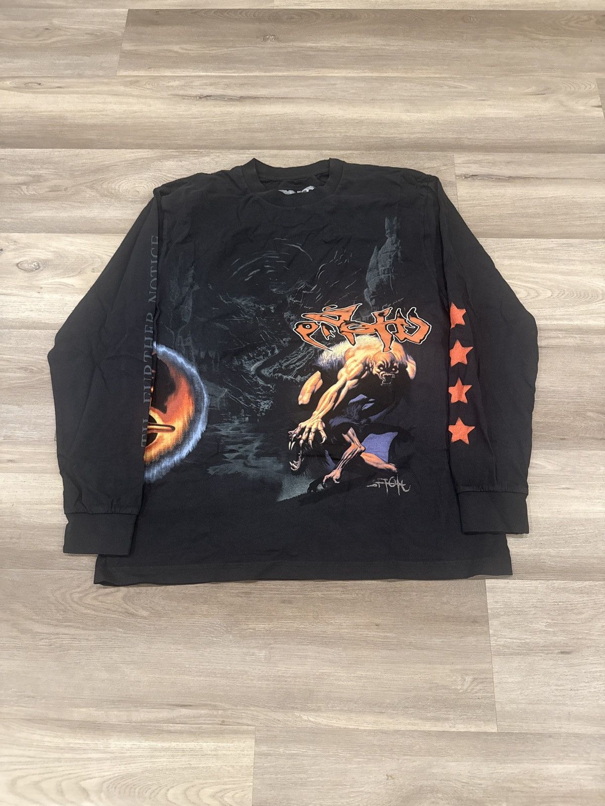 Travis Scott L Travis Scott “Til Further Notice” Long Sleeve Shirt Size US L / EU 52-54 / 3 - 1 Thumbnail
