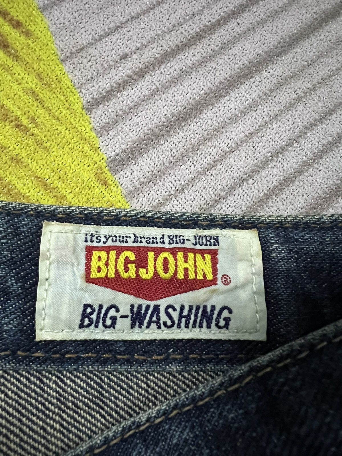 Big John × If Six Was Nine × Japanese Brand 💥RARE💥VINTAGE BIG JOHN SPLATTER / PAINTER JEANS JAPAN Size US 28 / EU 44 - 13 Thumbnail