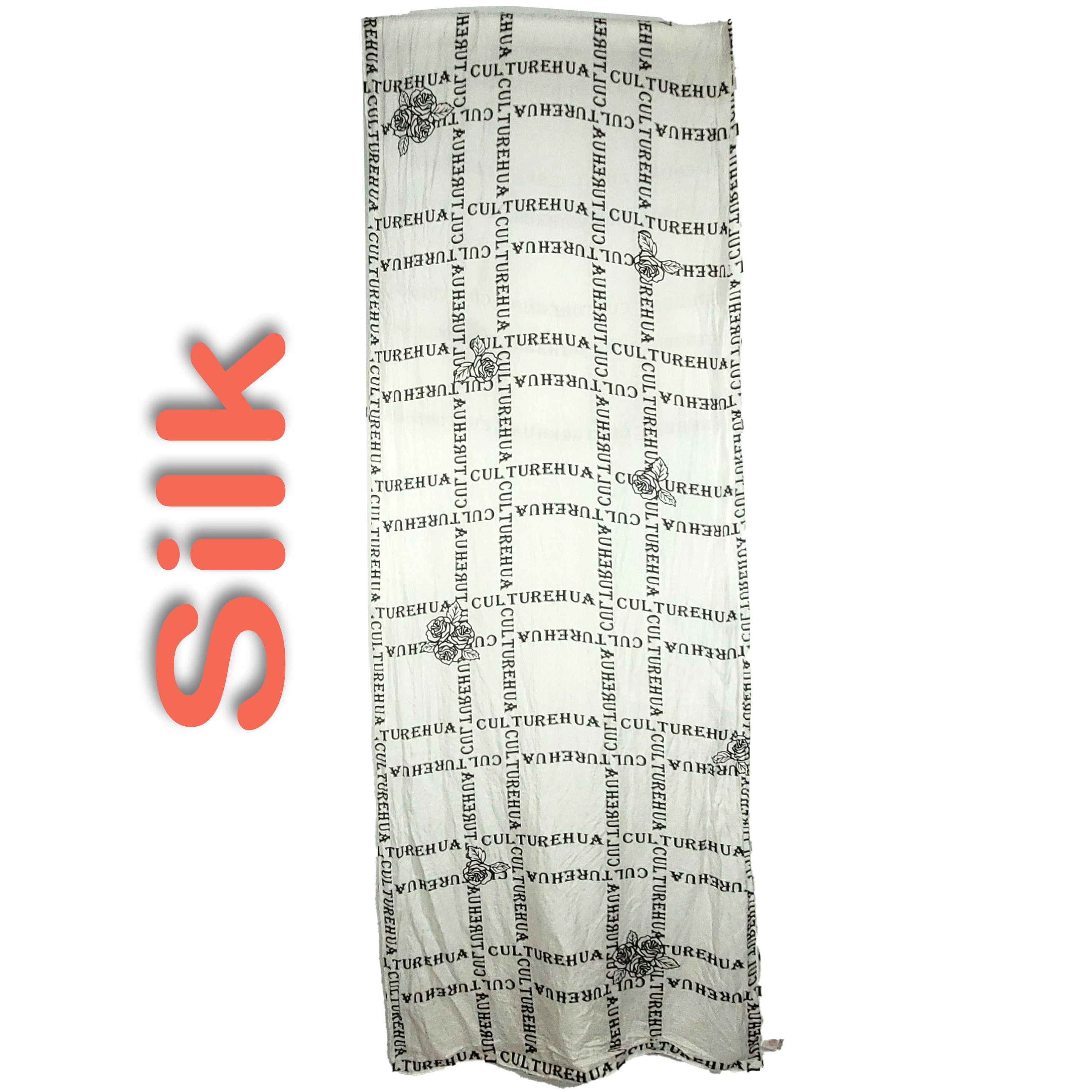 Other Genuine 100% Silk Trill Scarf 20"x66" Long SEM012 Size ONE SIZE - 3 Thumbnail