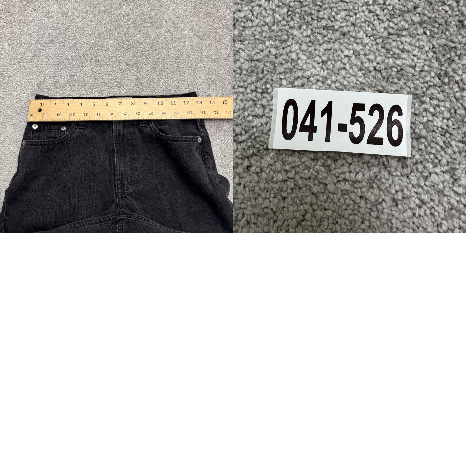 Everlane Everlane The Slouch Bootcut Denim Jeans Womens 23 Black Mid Rise Cotton Blend Jeans Slim Bootcut City Streetwear Size 40" / US 18 - 10 Thumbnail